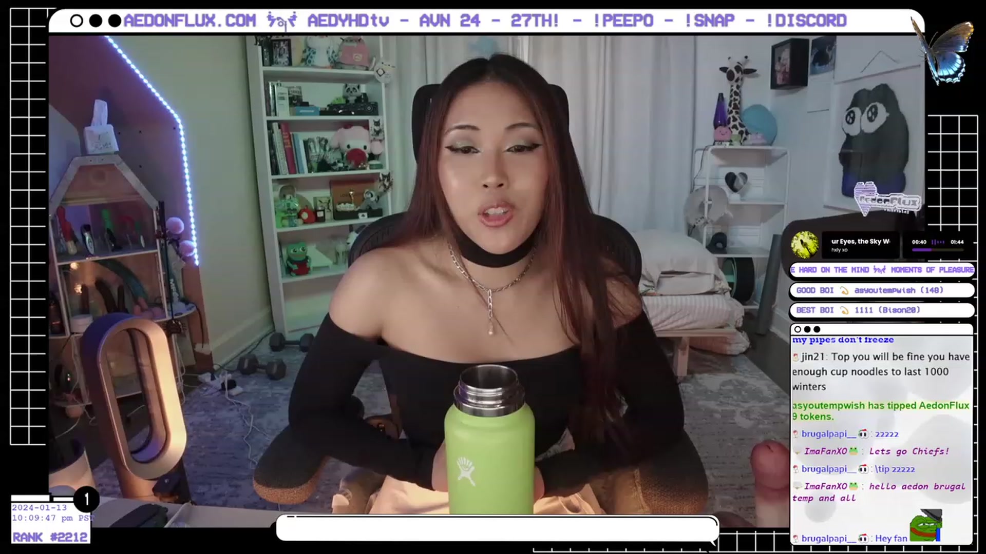 Gallery image thumbnail from AedonFlux's myfreecams stream on, 01/14/2024, 07:49 image 4 of 20