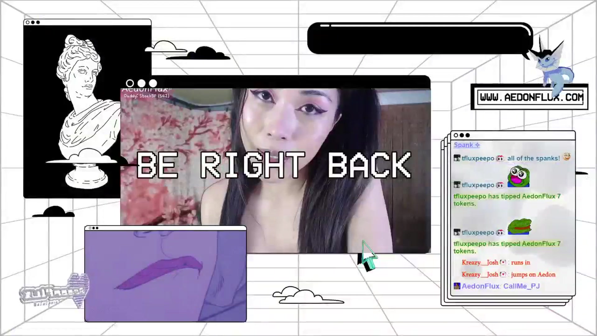 Gallery image thumbnail from AedonFlux's myfreecams stream on, 01/25/2024, 02:02 image 4 of 20