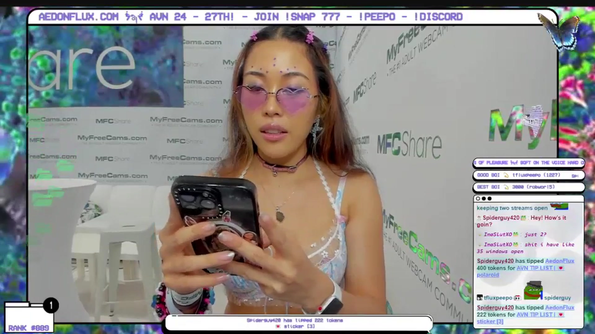 Gallery image thumbnail from AedonFlux's myfreecams stream on, 01/26/2024, 03:13 image 9 of 20