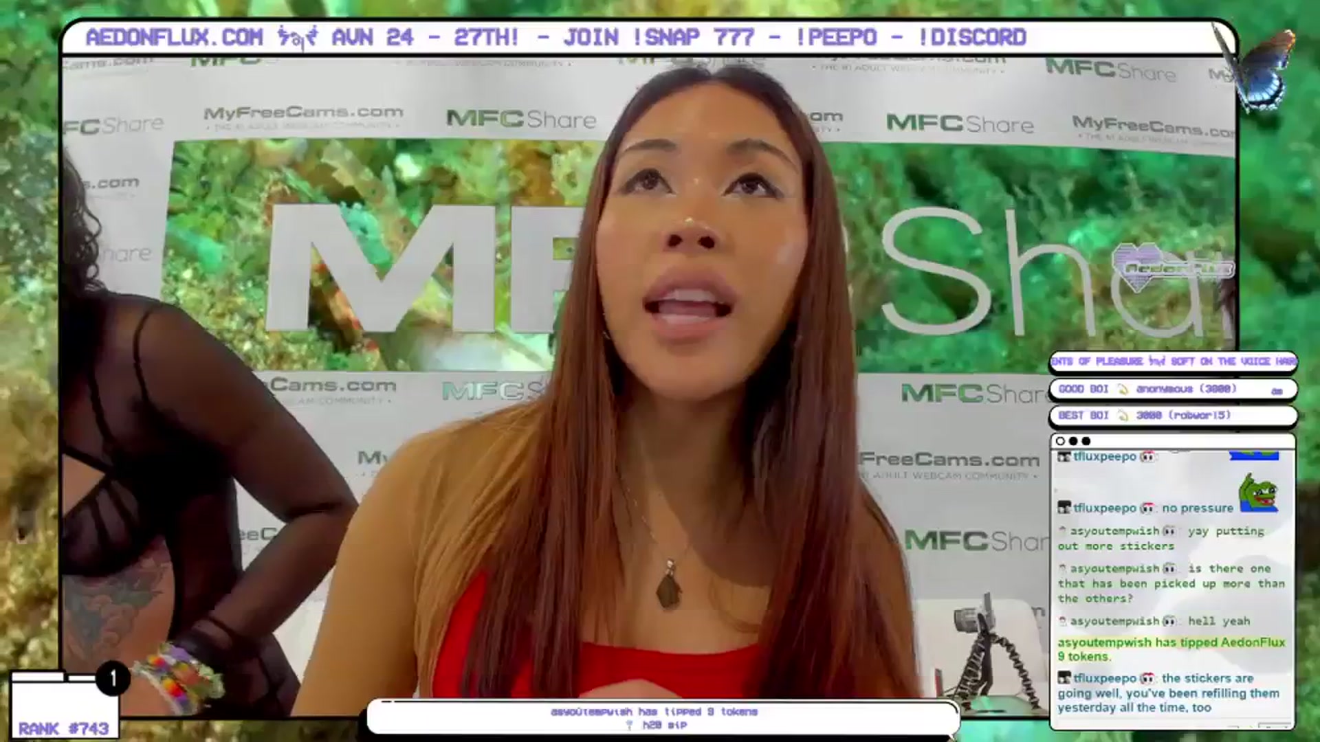 Gallery image thumbnail from AedonFlux's myfreecams stream on, 01/27/2024, 02:43 image 6 of 20