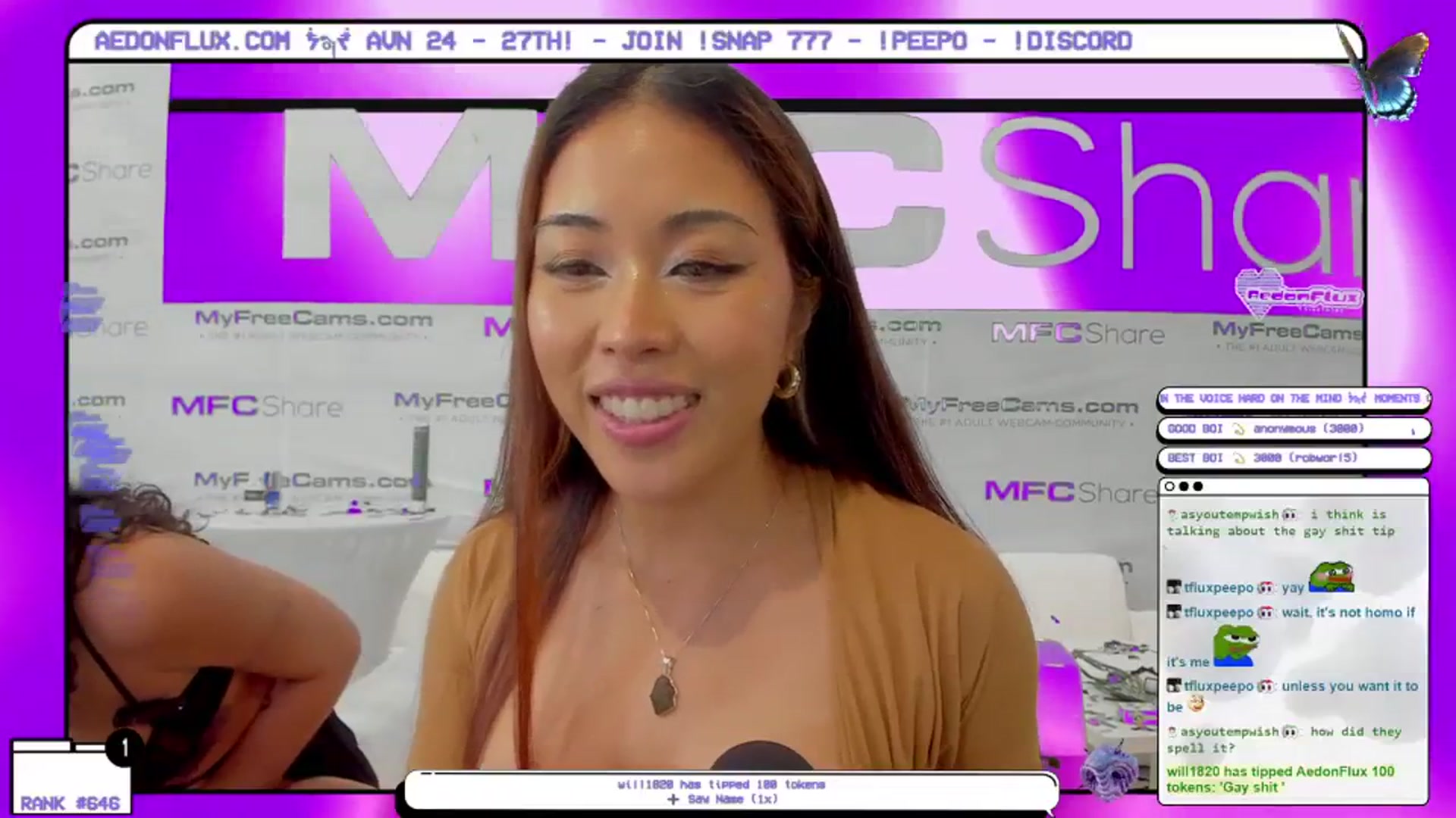 Gallery image thumbnail from AedonFlux's myfreecams stream on, 01/27/2024, 04:01 image 9 of 20