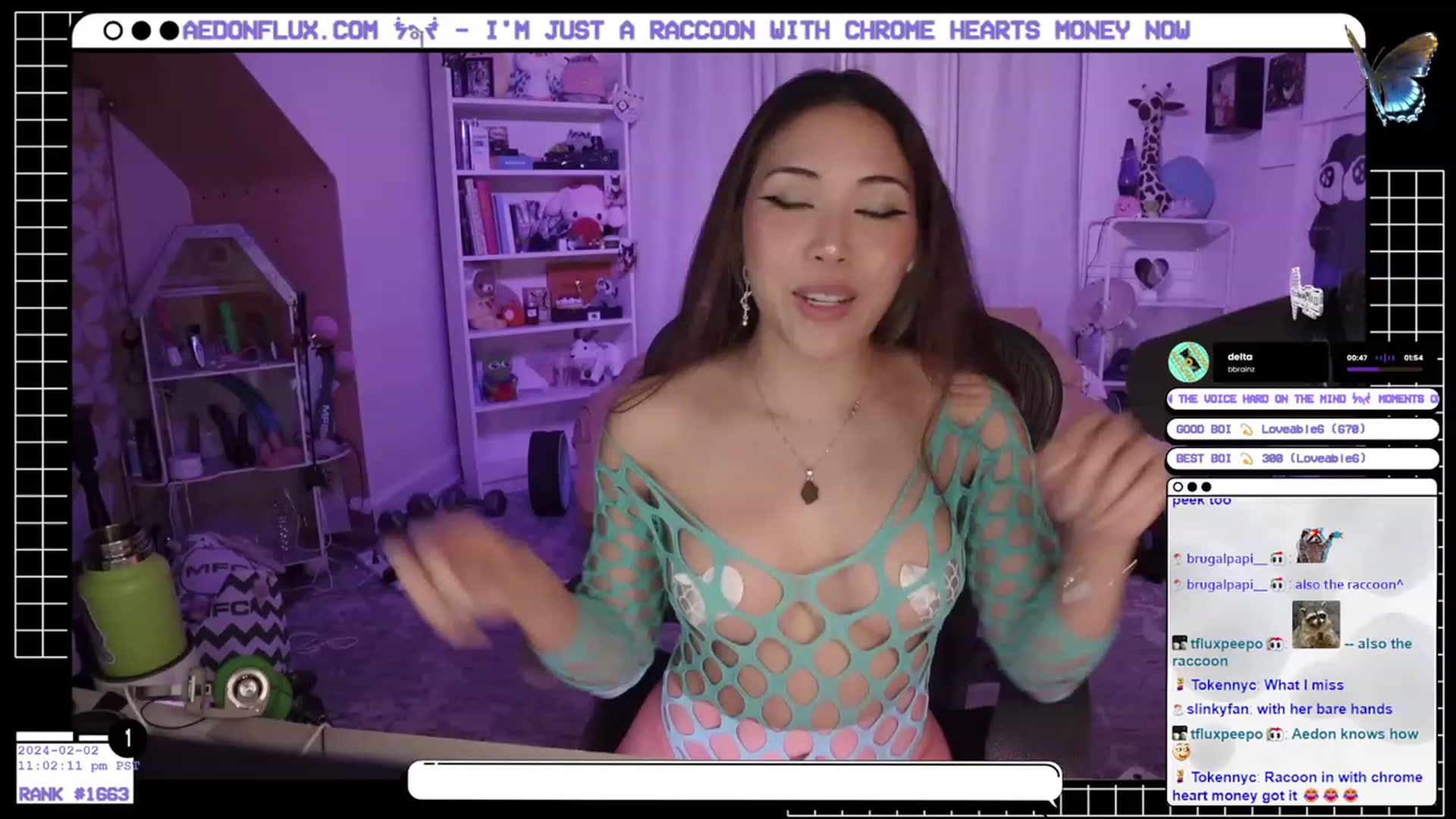 Gallery image thumbnail from AedonFlux's myfreecams stream on, 02/03/2024, 07:40 image 16 of 20