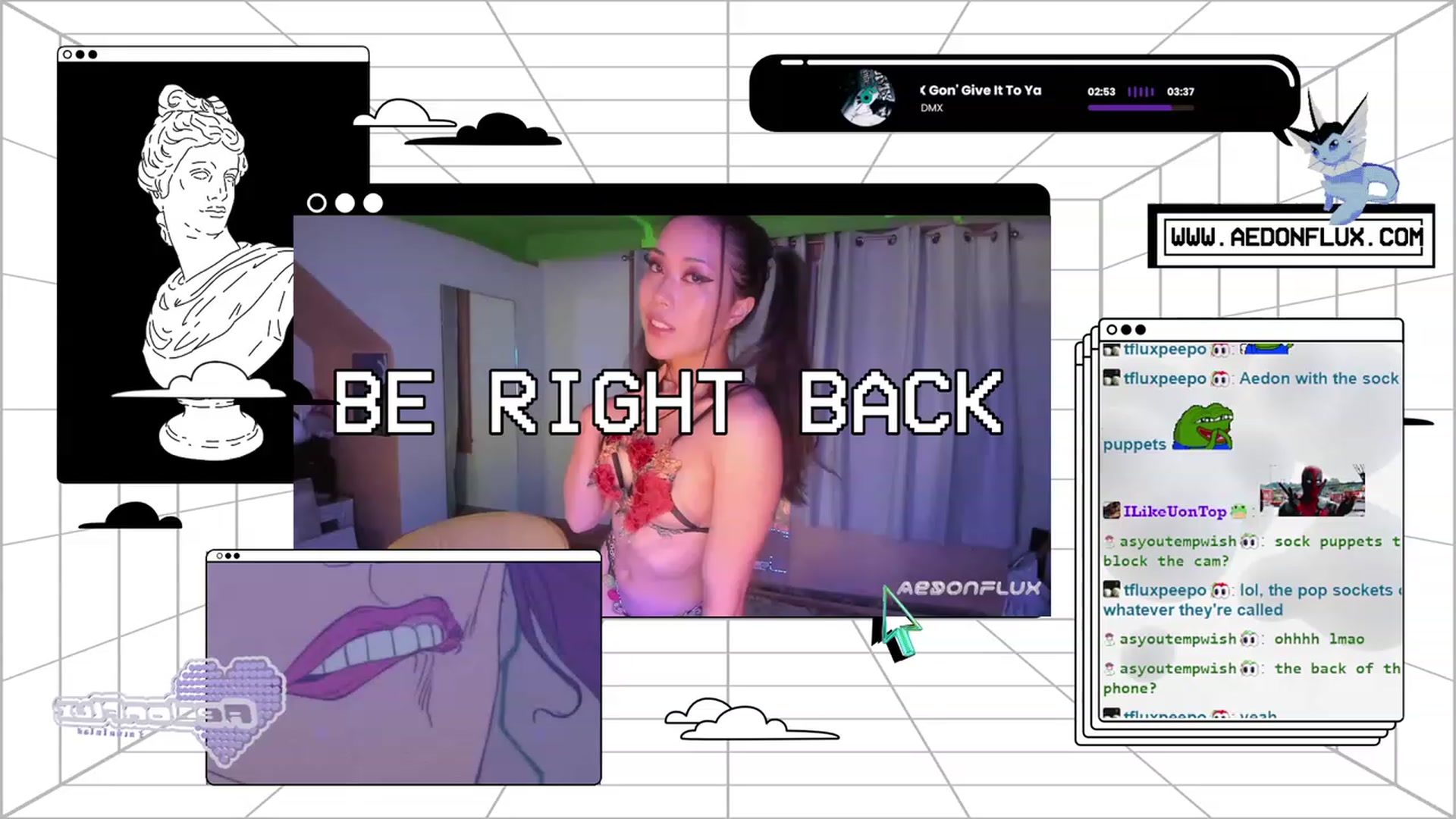 Gallery image thumbnail from AedonFlux's myfreecams stream on, 02/10/2024, 08:00 image 3 of 20