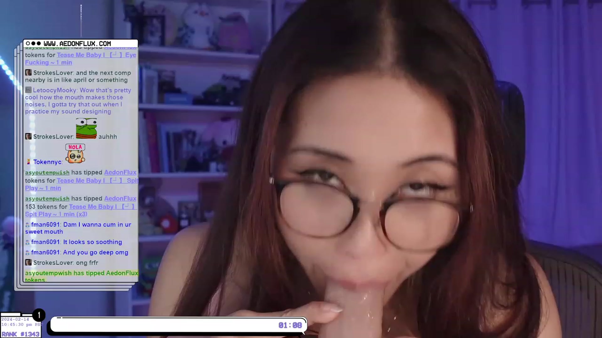 Gallery image thumbnail from AedonFlux's myfreecams stream on, 02/15/2024, 07:22 image 13 of 20