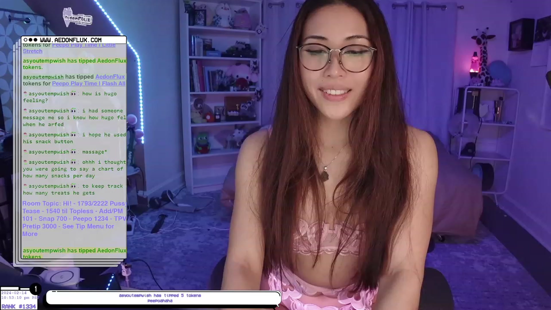 Gallery image thumbnail from AedonFlux's myfreecams stream on, 02/15/2024, 07:22 image 16 of 20