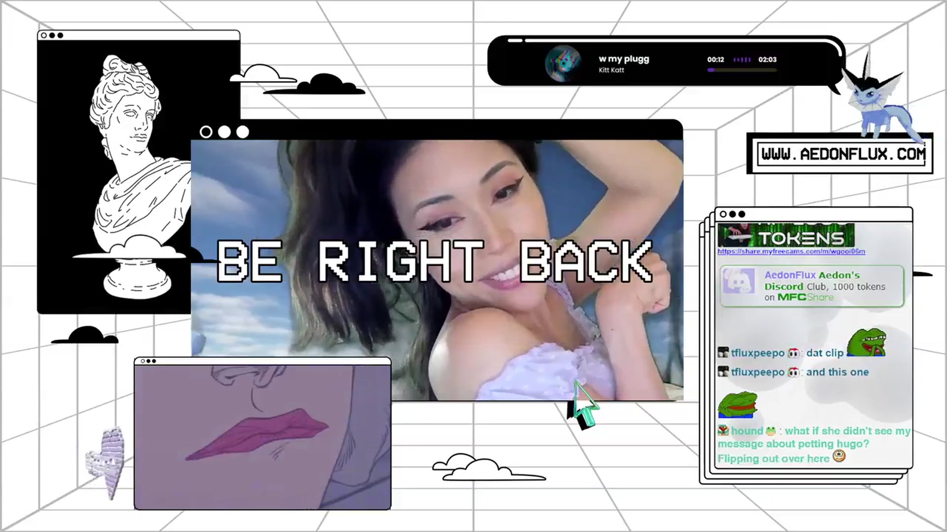 Gallery image thumbnail from AedonFlux's myfreecams stream on, 02/22/2024, 08:06 image 7 of 20