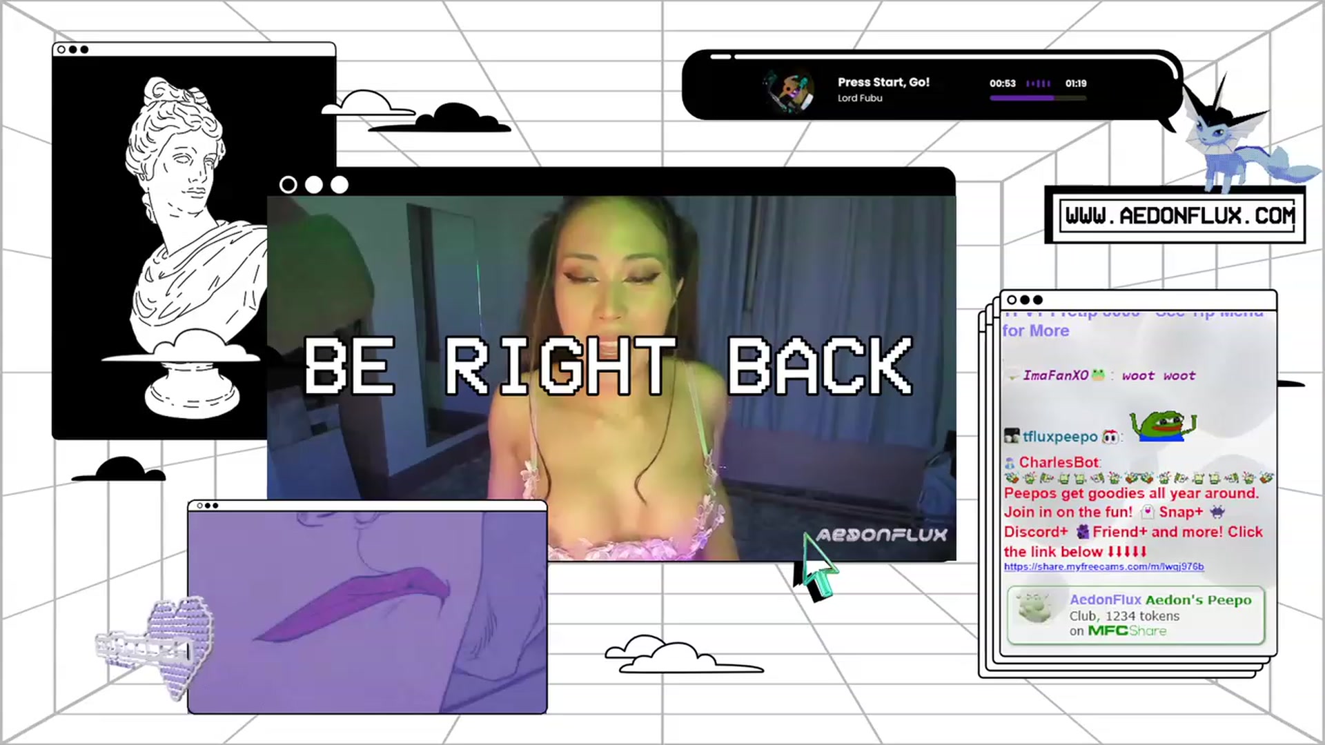 Gallery image thumbnail from AedonFlux's myfreecams stream on, 02/23/2024, 08:20 image 9 of 20