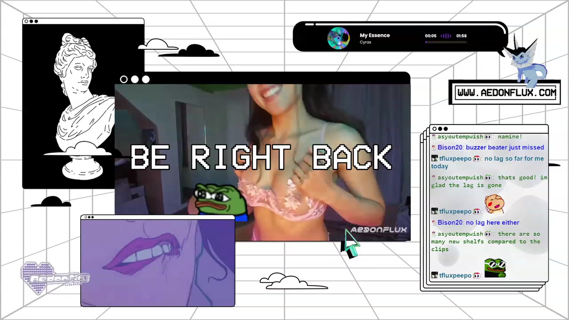 Gallery image thumbnail from AedonFlux's myfreecams stream on, 02/23/2024, 08:20 image 15 of 20