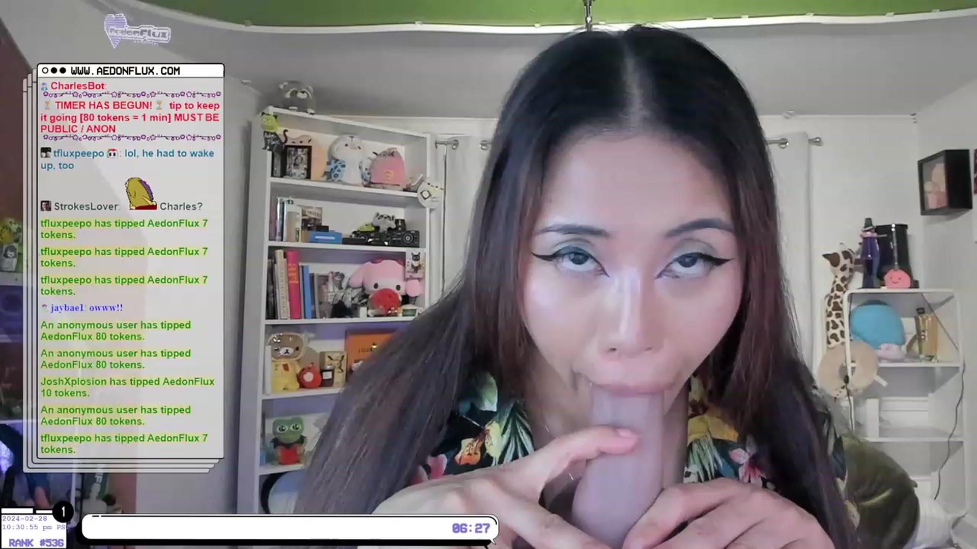 Gallery image thumbnail from AedonFlux's myfreecams stream on, 02/29/2024, 07:59 image 1 of 20