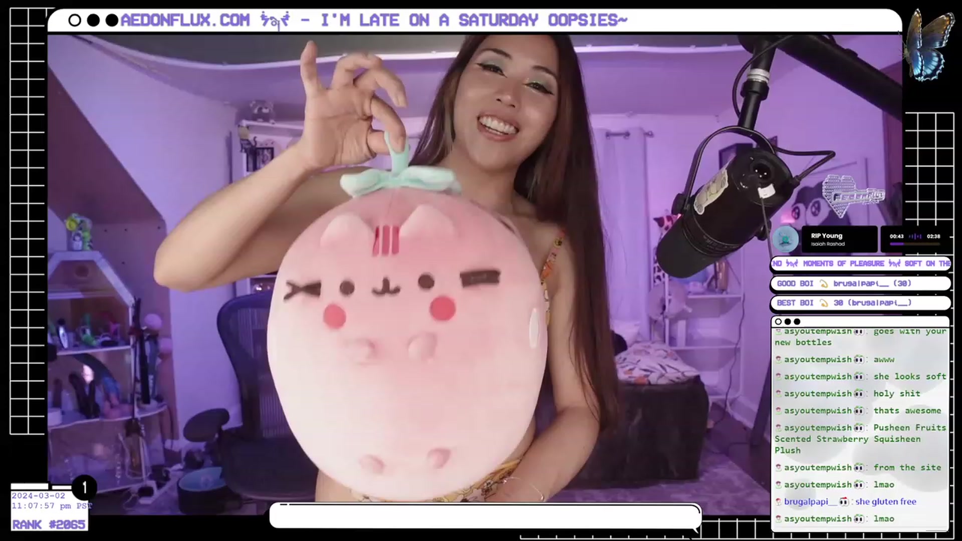 Gallery image thumbnail from AedonFlux's myfreecams stream on, 03/03/2024, 07:55 image 7 of 20