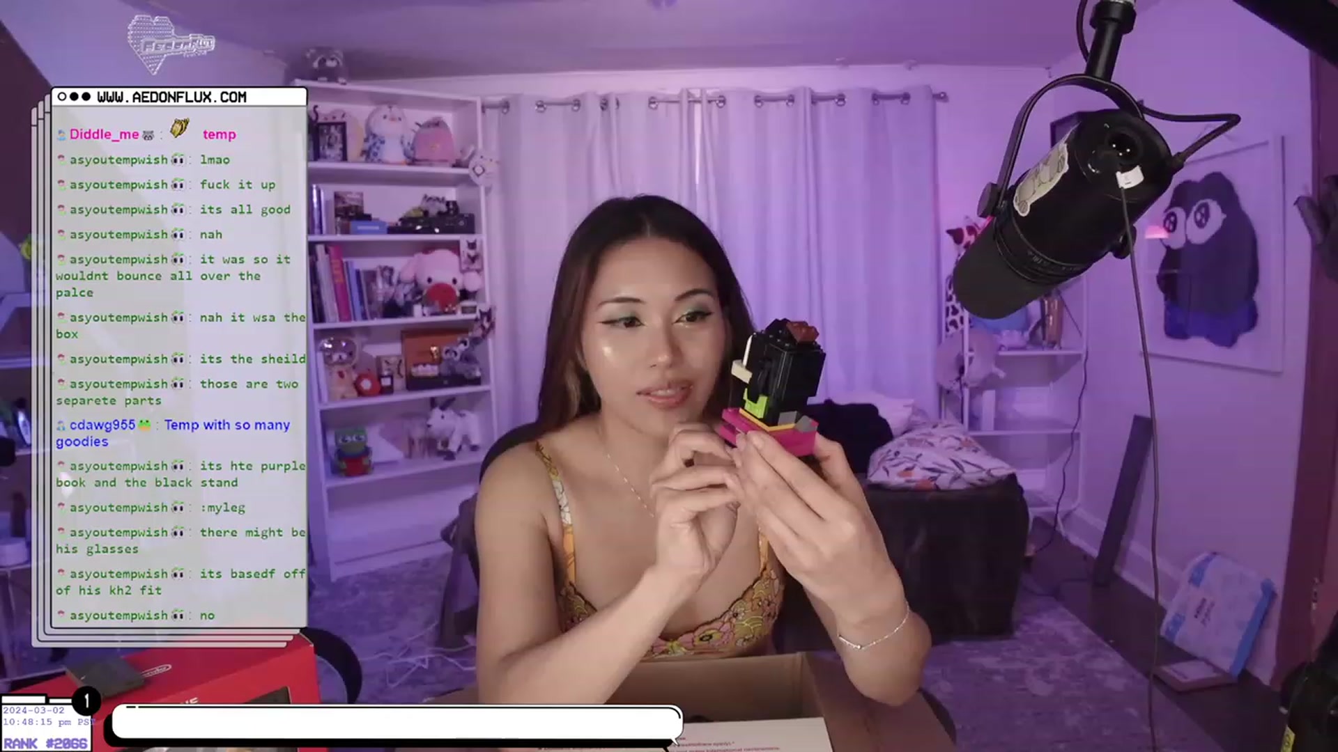 Gallery image thumbnail from AedonFlux's myfreecams stream on, 03/03/2024, 07:55 image 1 of 20