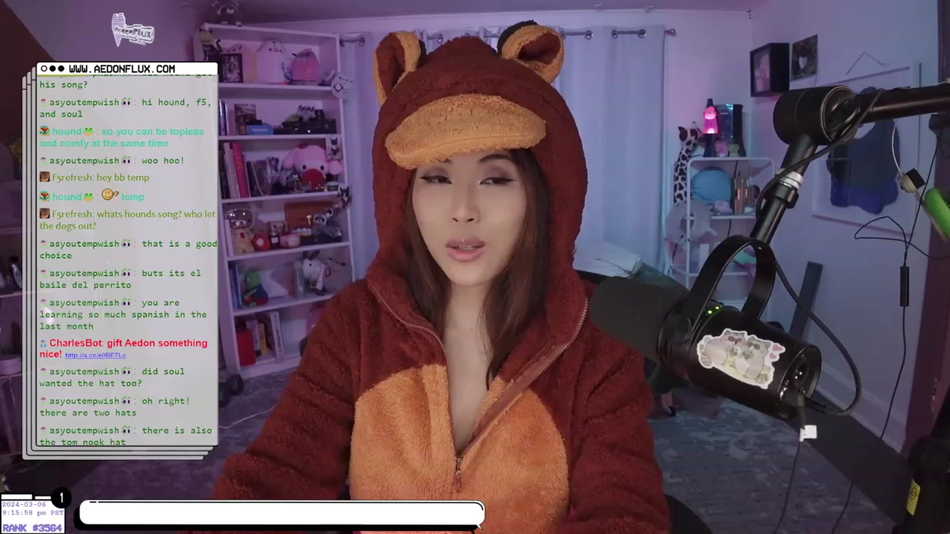 Gallery image thumbnail from AedonFlux's myfreecams stream on, 03/07/2024, 05:26 image 4 of 20