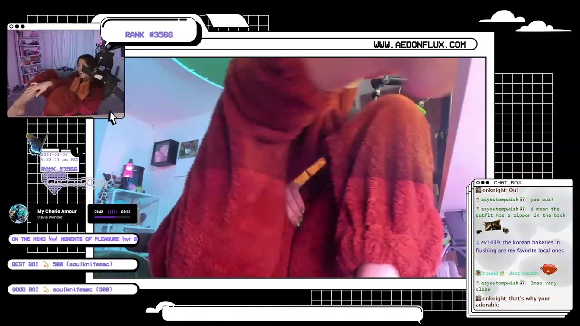 Gallery image thumbnail from AedonFlux's myfreecams stream on, 03/07/2024, 05:26 image 17 of 20