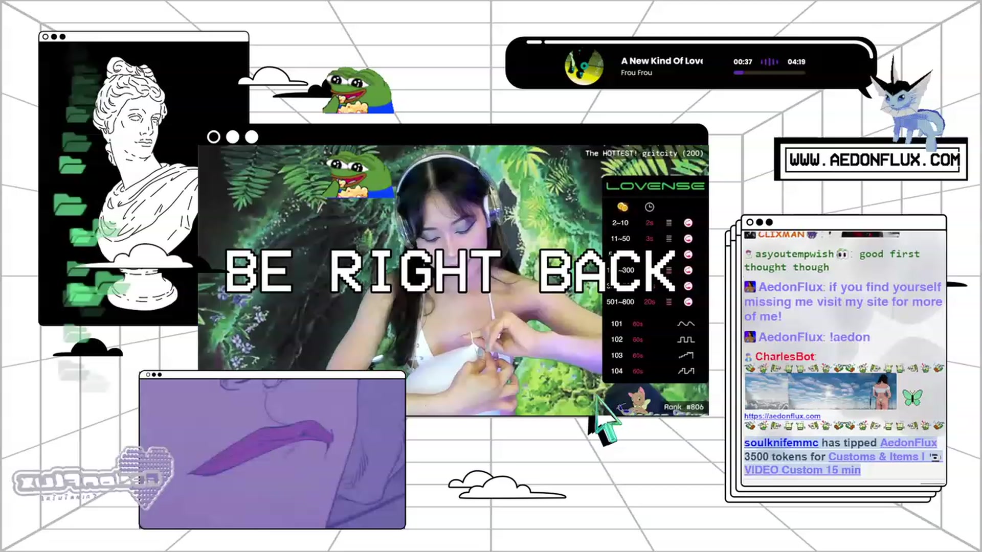 Gallery image thumbnail from AedonFlux's myfreecams stream on, 03/07/2024, 07:50 image 1 of 20