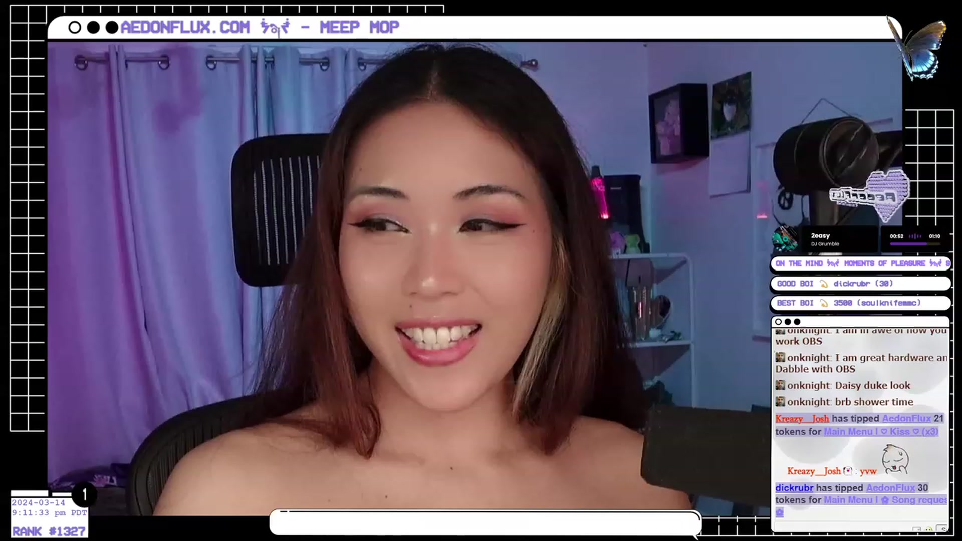 Gallery image thumbnail from AedonFlux's myfreecams stream on, 03/15/2024, 05:20 image 4 of 20