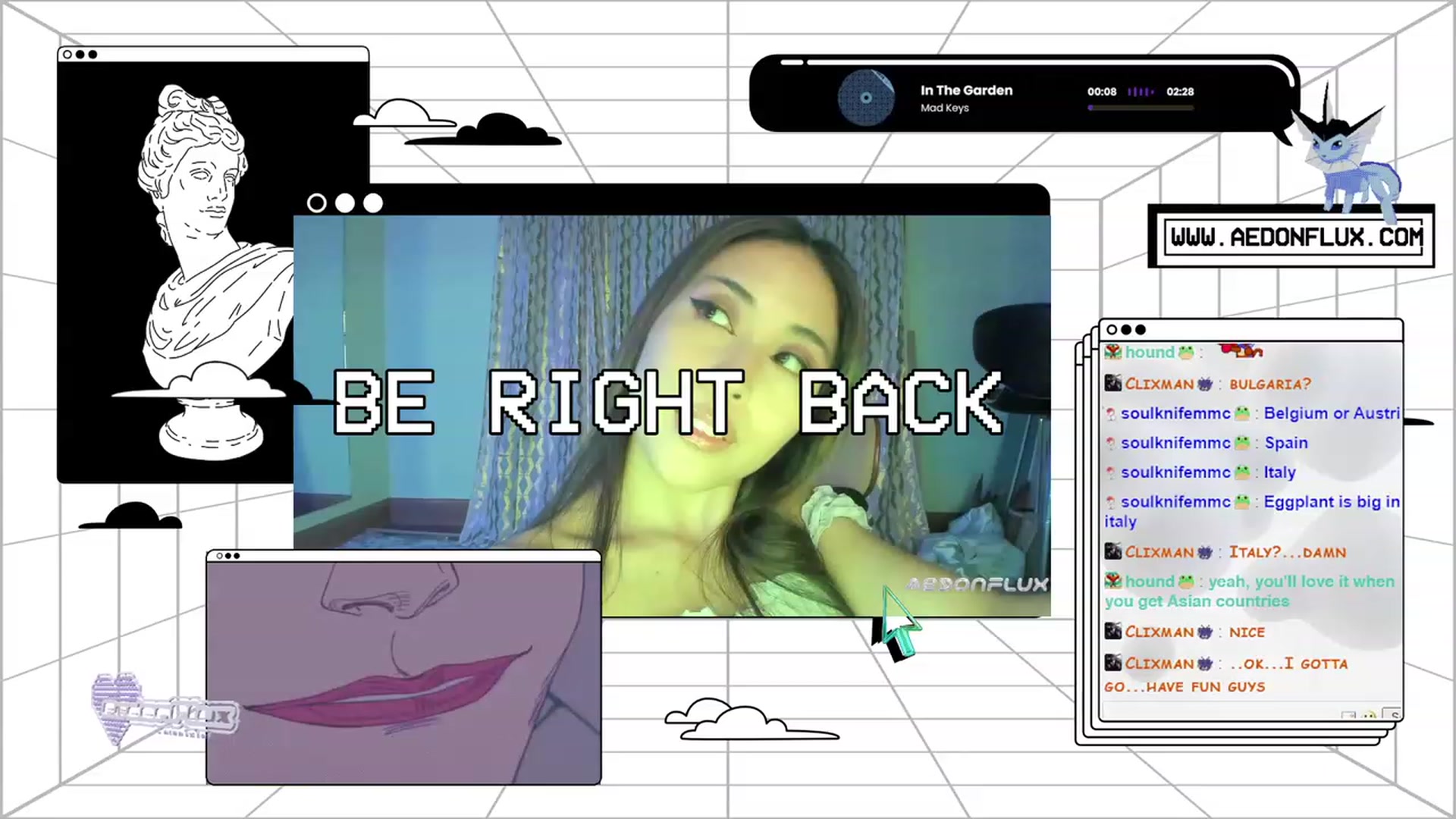 Gallery image thumbnail from AedonFlux's myfreecams stream on, 03/15/2024, 05:20 image 18 of 20