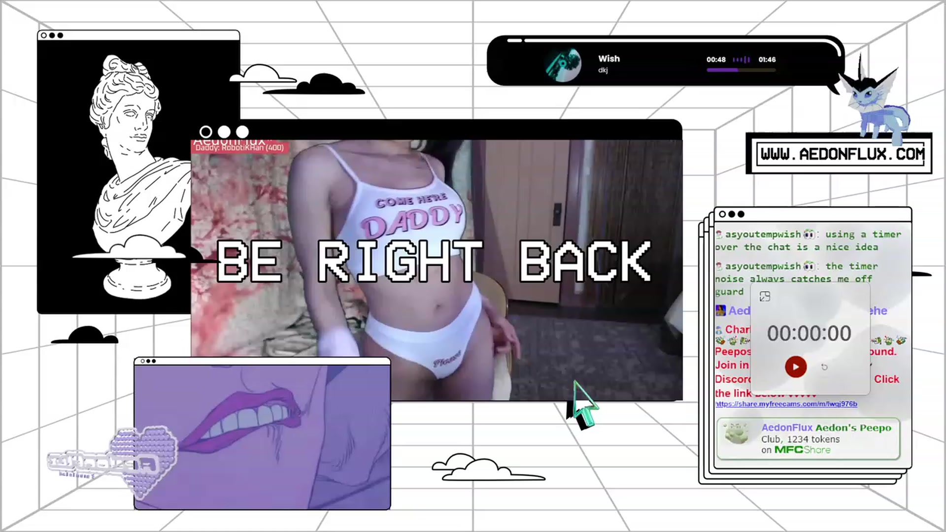 Gallery image thumbnail from AedonFlux's myfreecams stream on, 03/16/2024, 06:49 image 13 of 20