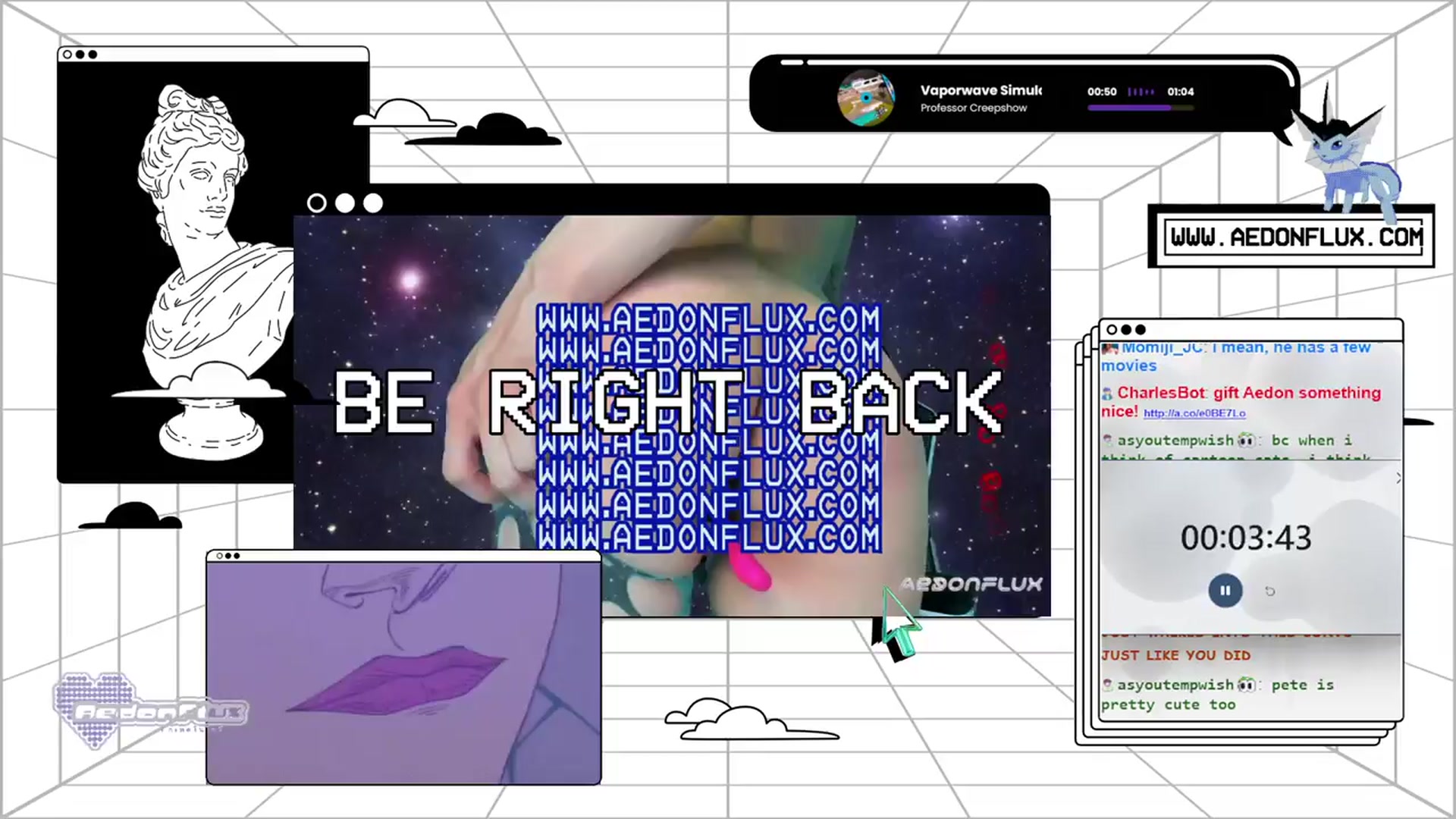 Gallery image thumbnail from AedonFlux's myfreecams stream on, 03/21/2024, 05:42 image 3 of 20