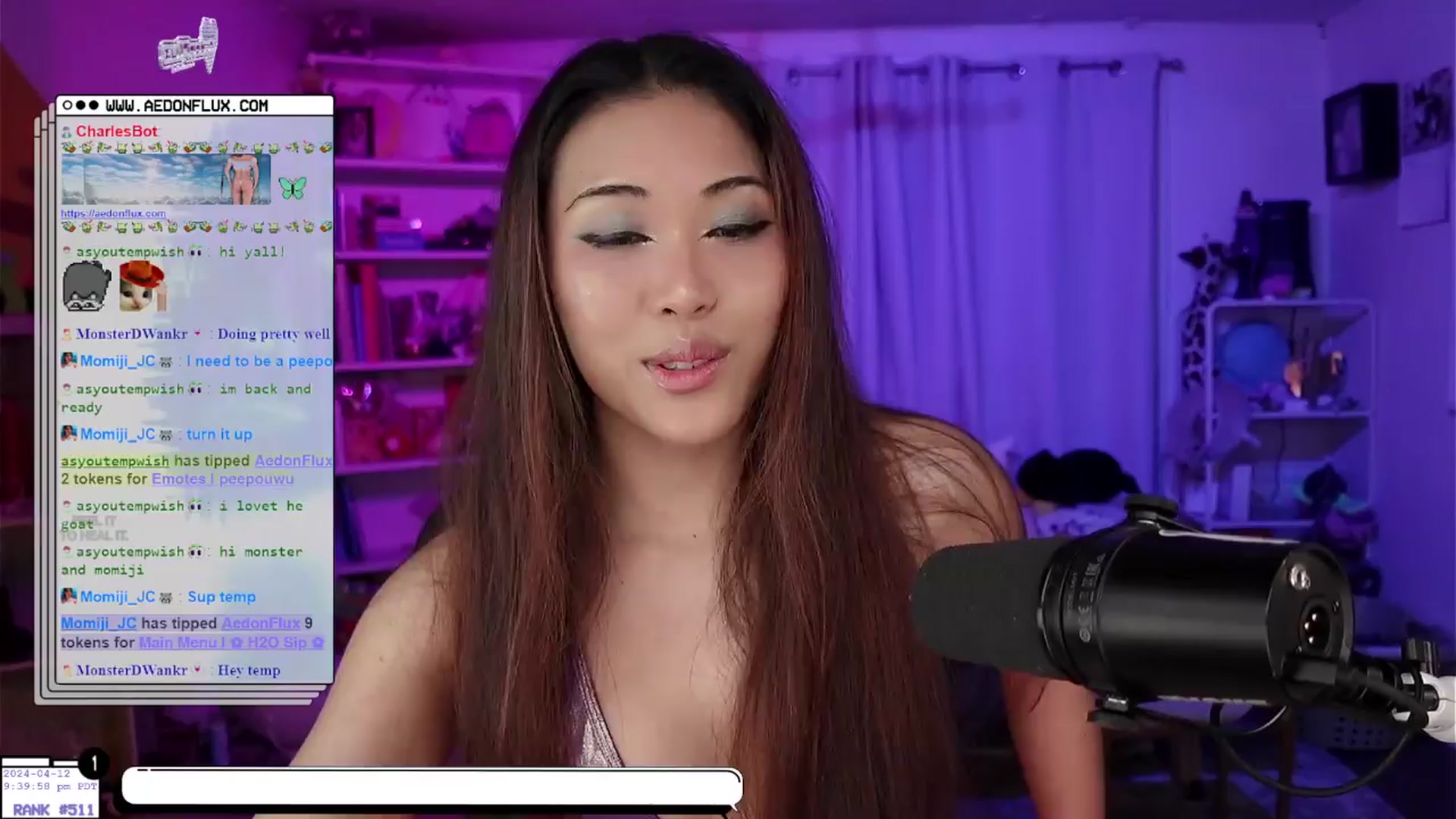 Gallery image thumbnail from AedonFlux's myfreecams stream on, 04/13/2024, 05:39 image 9 of 20