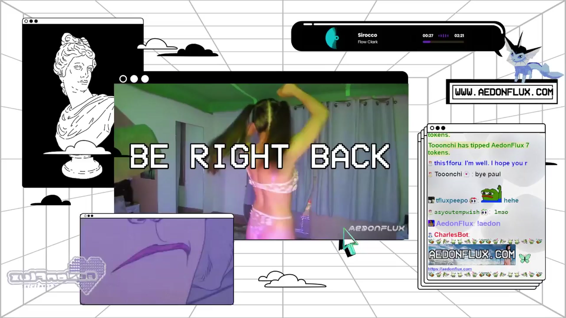Gallery image thumbnail from AedonFlux's myfreecams stream on, 04/13/2024, 07:11 image 5 of 20