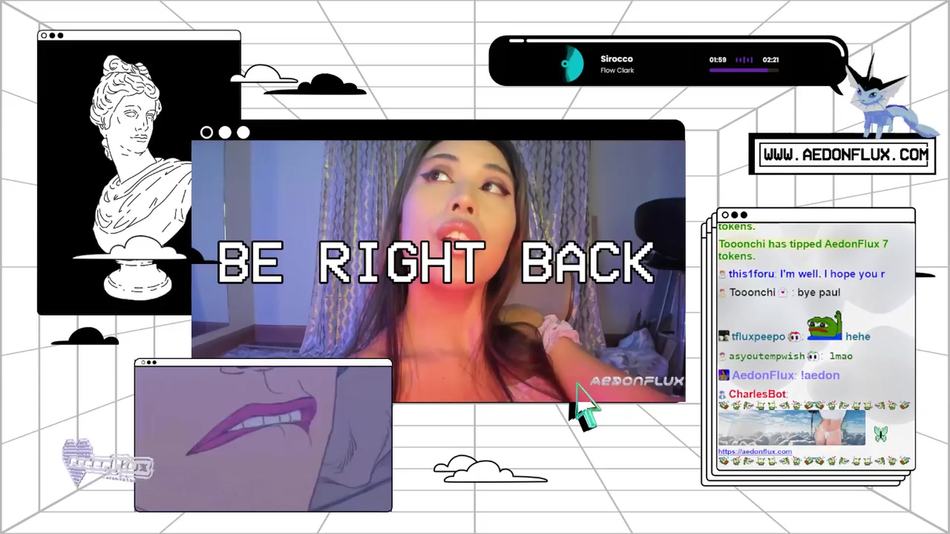 Gallery image thumbnail from AedonFlux's myfreecams stream on, 04/13/2024, 07:11 image 6 of 20