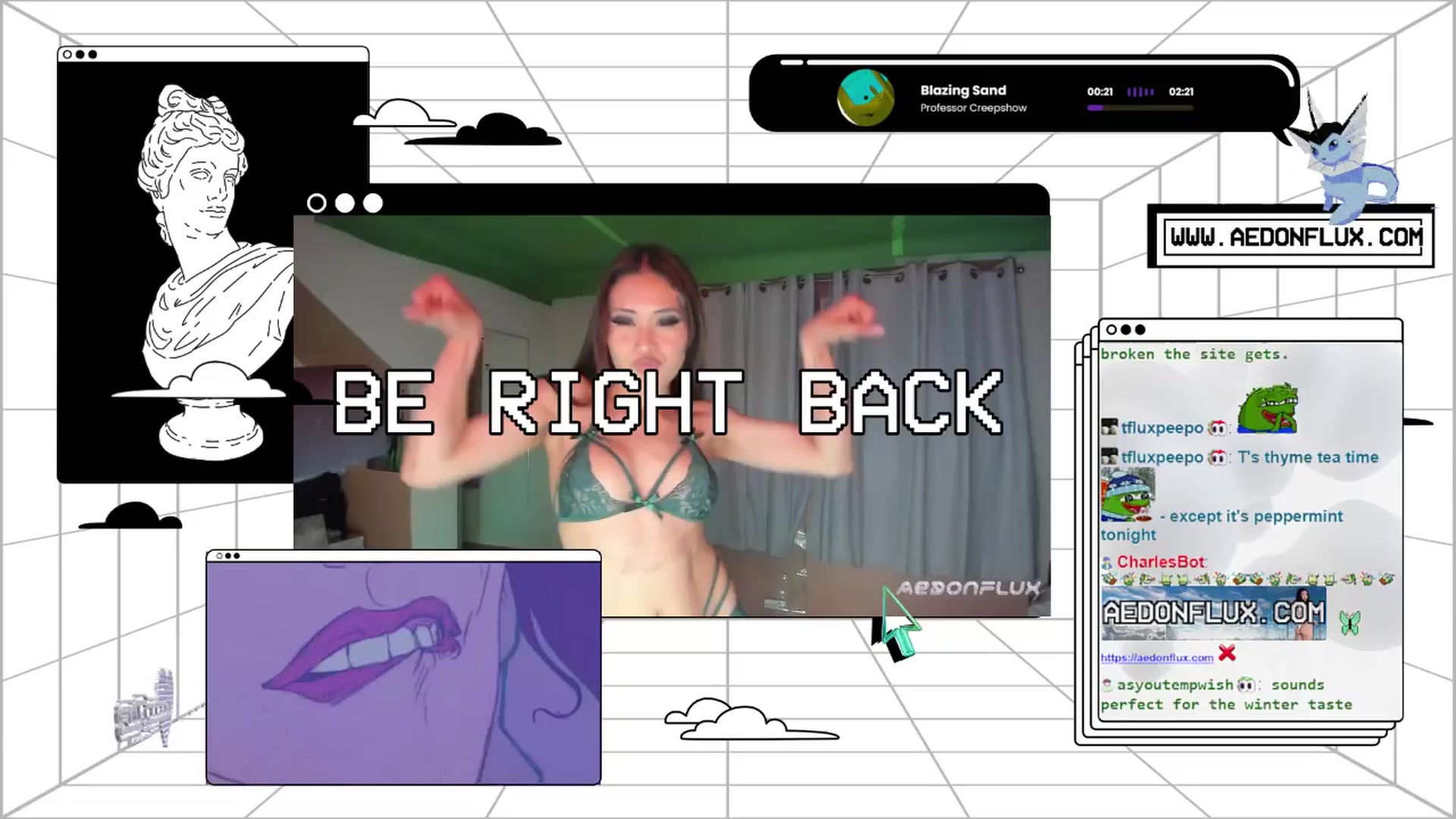 Gallery image thumbnail from AedonFlux's myfreecams stream on, 04/14/2024, 06:39 image 3 of 20