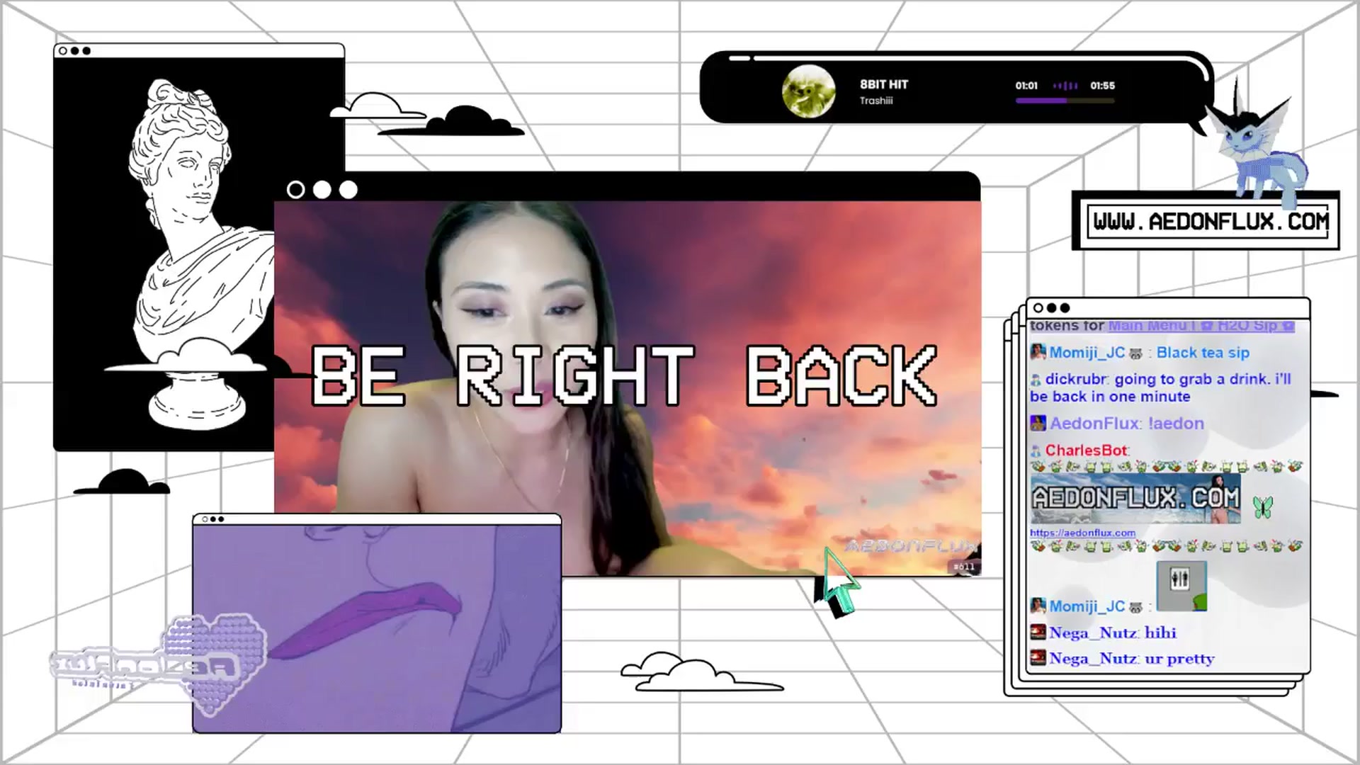 Gallery image thumbnail from AedonFlux's myfreecams stream on, 05/02/2024, 06:30 image 12 of 20