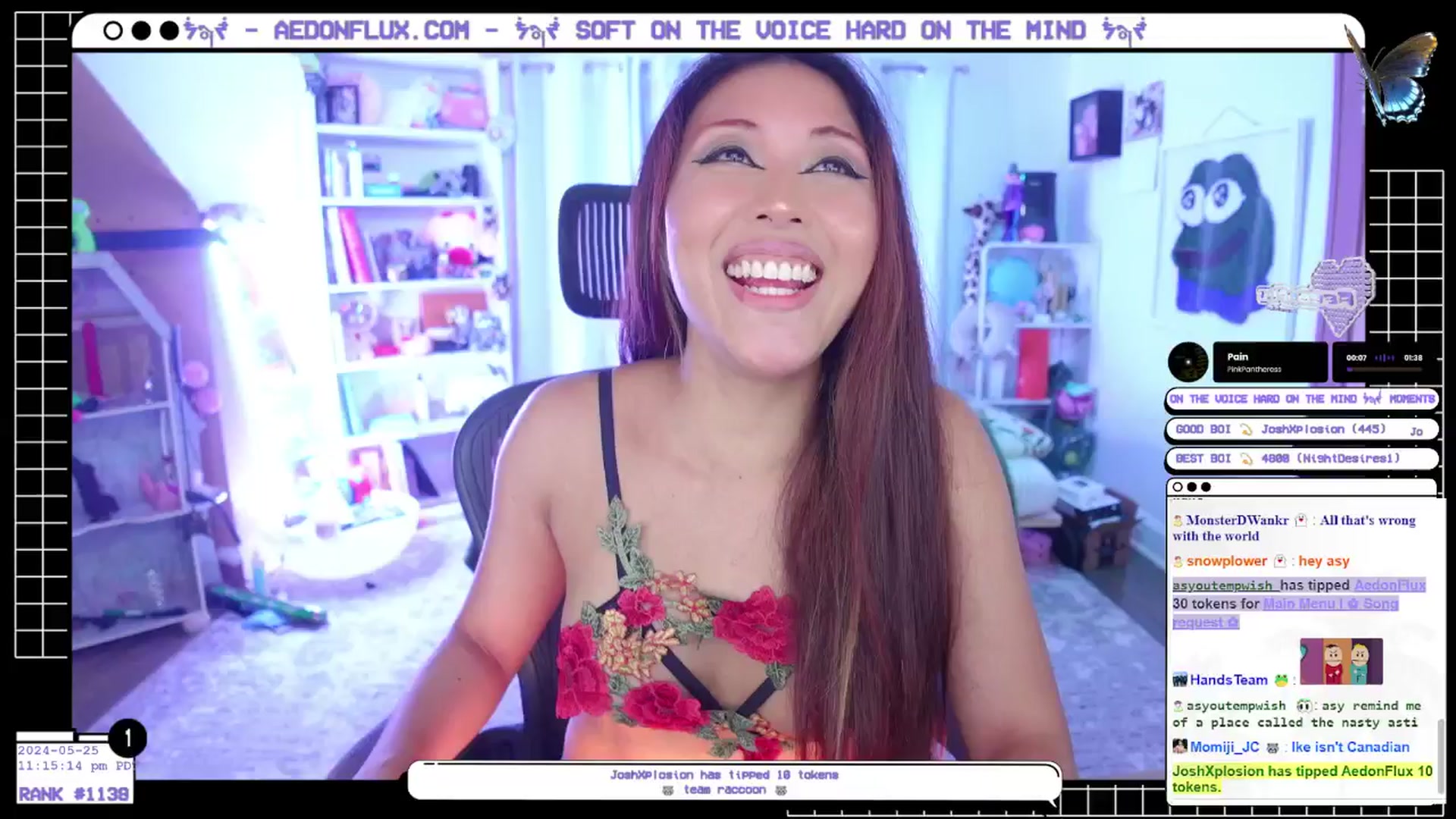 Gallery image thumbnail from AedonFlux's myfreecams stream on, 05/26/2024, 06:31 image 19 of 20