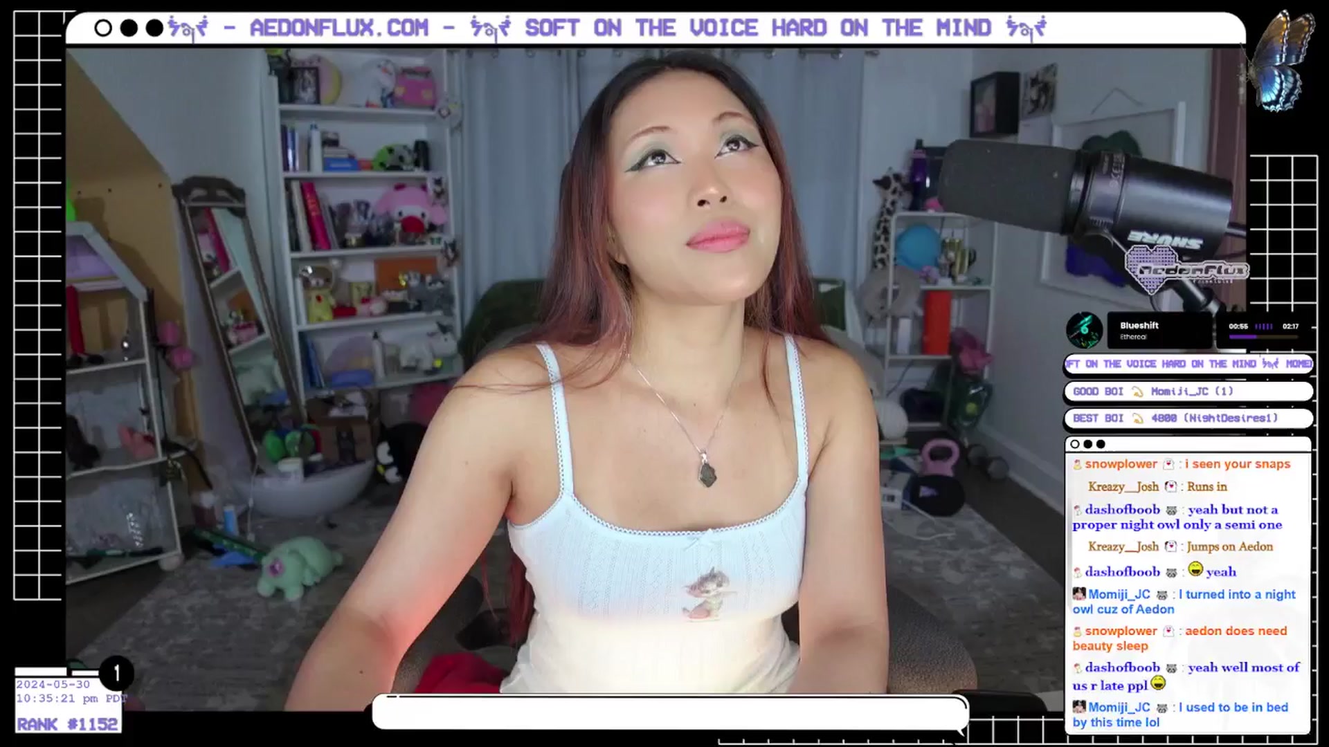 Gallery image thumbnail from AedonFlux's myfreecams stream on, 05/31/2024, 06:39 image 3 of 20