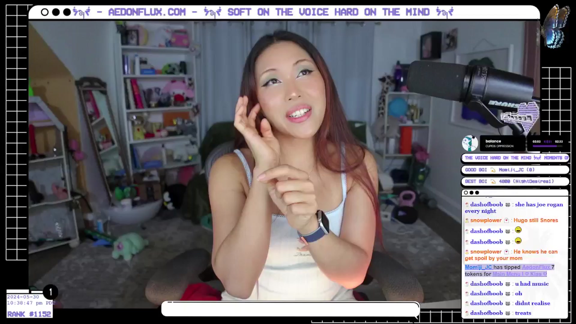 Gallery image thumbnail from AedonFlux's myfreecams stream on, 05/31/2024, 06:39 image 4 of 20