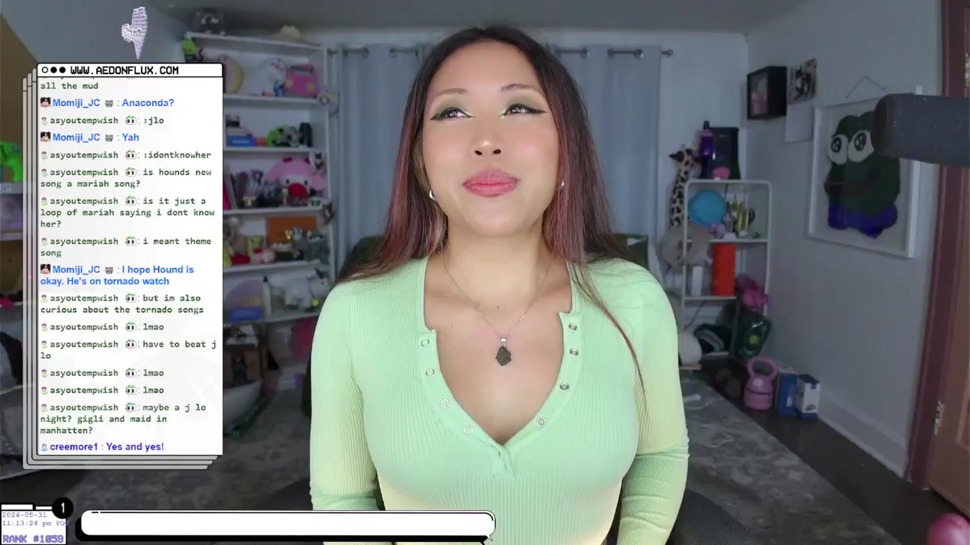 Gallery image thumbnail from AedonFlux's myfreecams stream on, 06/01/2024, 06:43 image 14 of 20