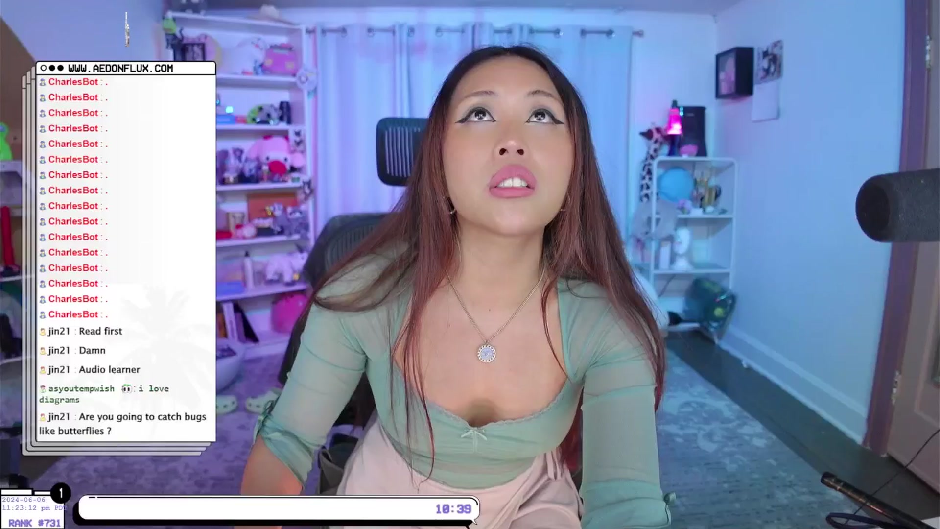 Gallery image thumbnail from AedonFlux's myfreecams stream on, 06/07/2024, 06:57 image 16 of 20