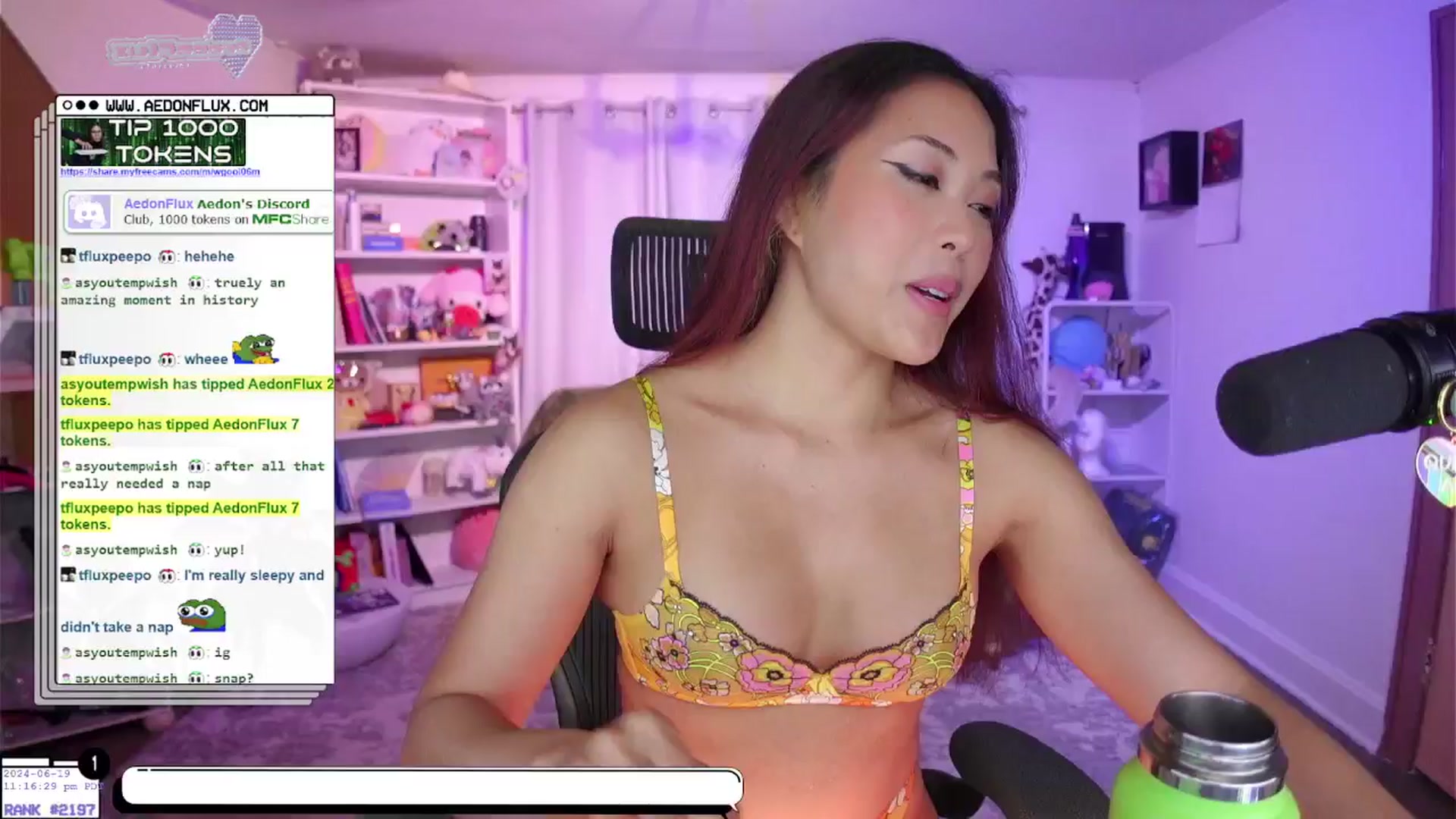 Gallery image thumbnail from AedonFlux's myfreecams stream on, 06/20/2024, 07:04 image 2 of 20
