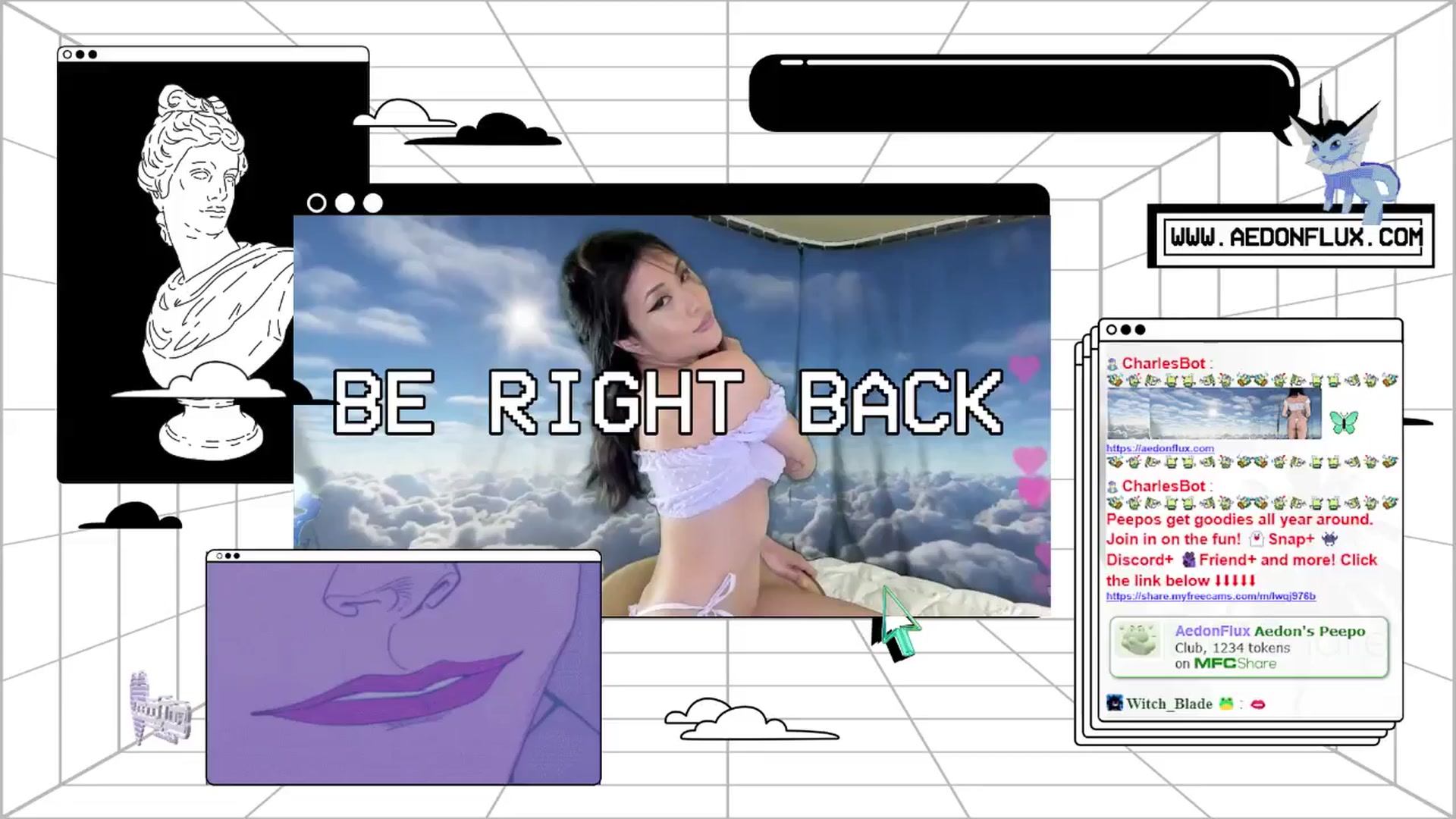 Gallery image thumbnail from AedonFlux's myfreecams stream on, 06/21/2024, 07:42 image 12 of 20