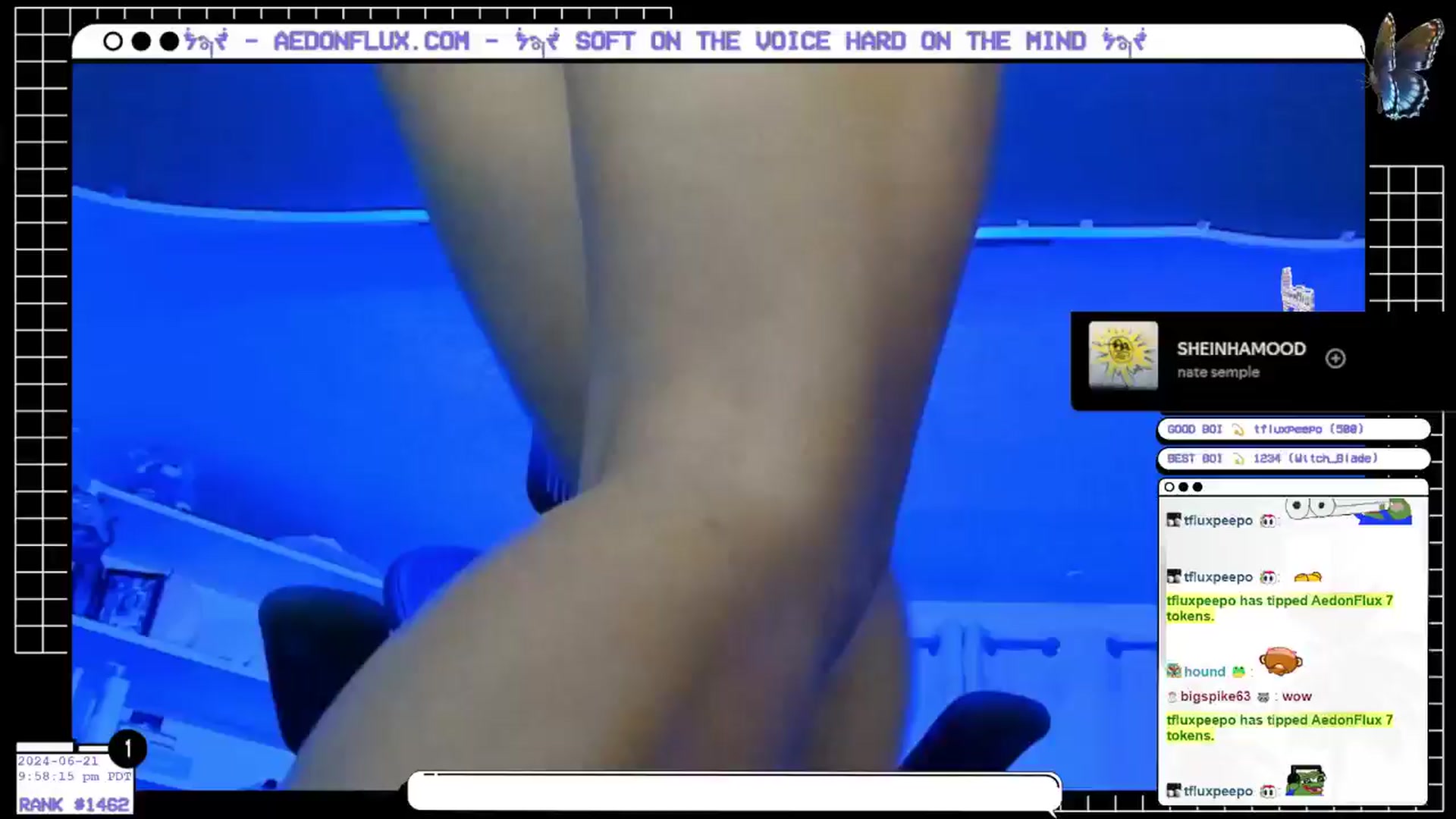 Gallery image thumbnail from AedonFlux's myfreecams stream on, 06/22/2024, 05:10 image 17 of 20