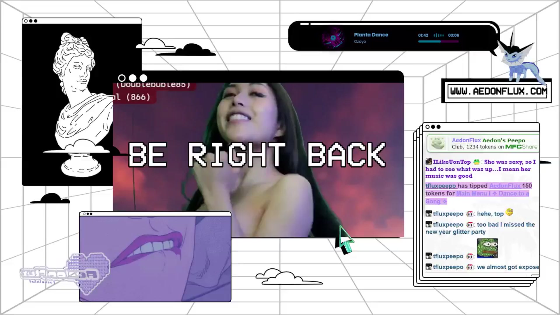 Gallery image thumbnail from AedonFlux's myfreecams stream on, 06/23/2024, 05:49 image 8 of 20
