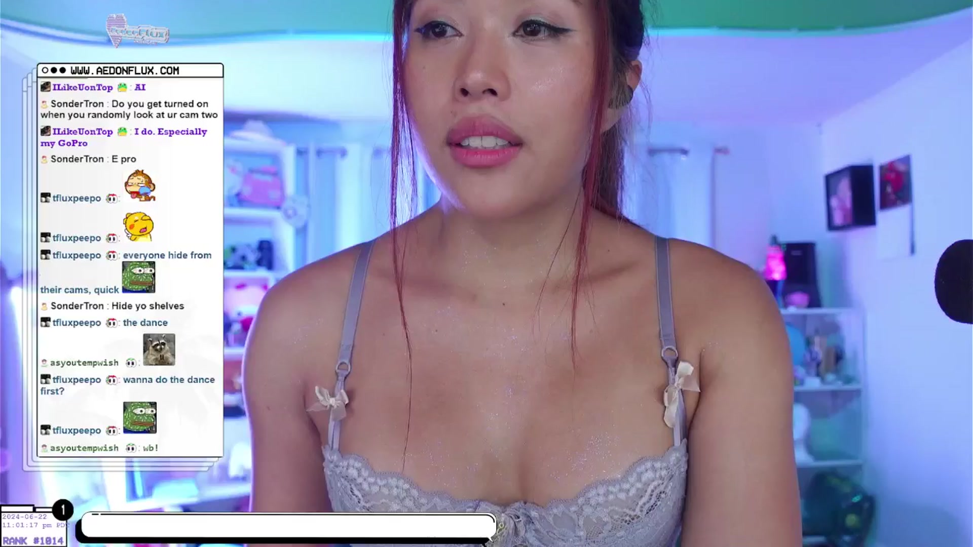 Gallery image thumbnail from AedonFlux's myfreecams stream on, 06/23/2024, 06:58 image 4 of 20