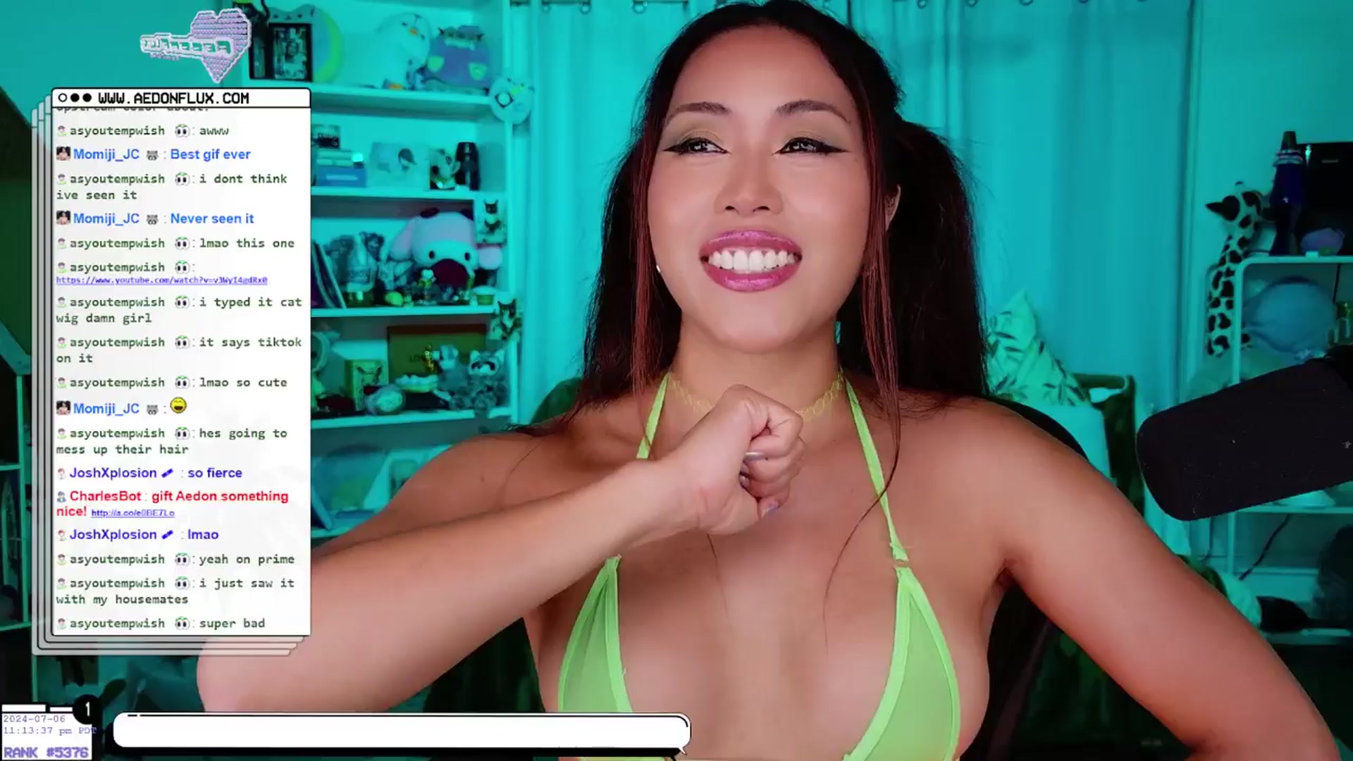 Gallery image thumbnail from AedonFlux's myfreecams stream on, 07/07/2024, 07:01 image 9 of 20