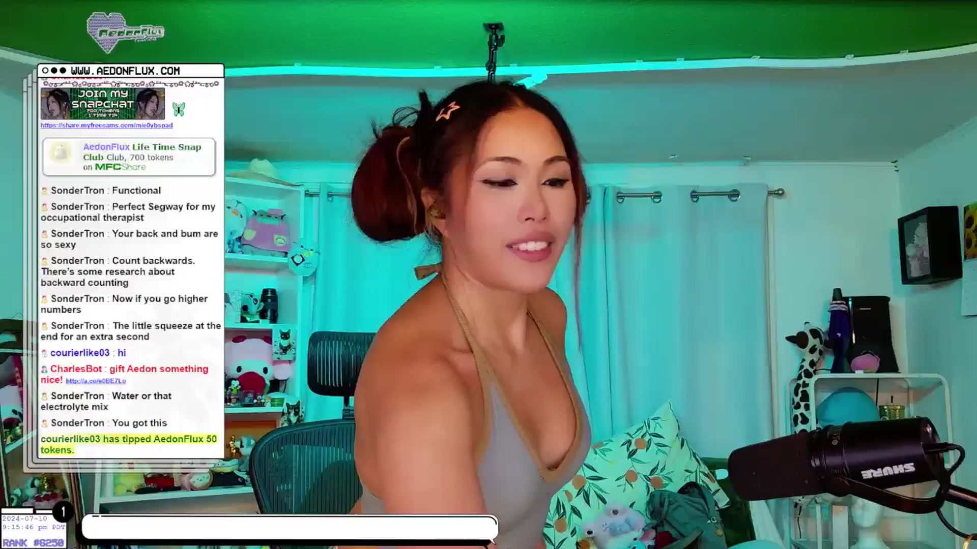 Gallery image thumbnail from AedonFlux's myfreecams stream on, 07/11/2024, 06:37 image 2 of 20