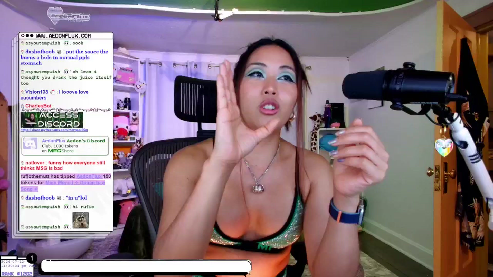 Gallery image thumbnail from AedonFlux's myfreecams stream on, 07/13/2024, 07:10 image 16 of 20