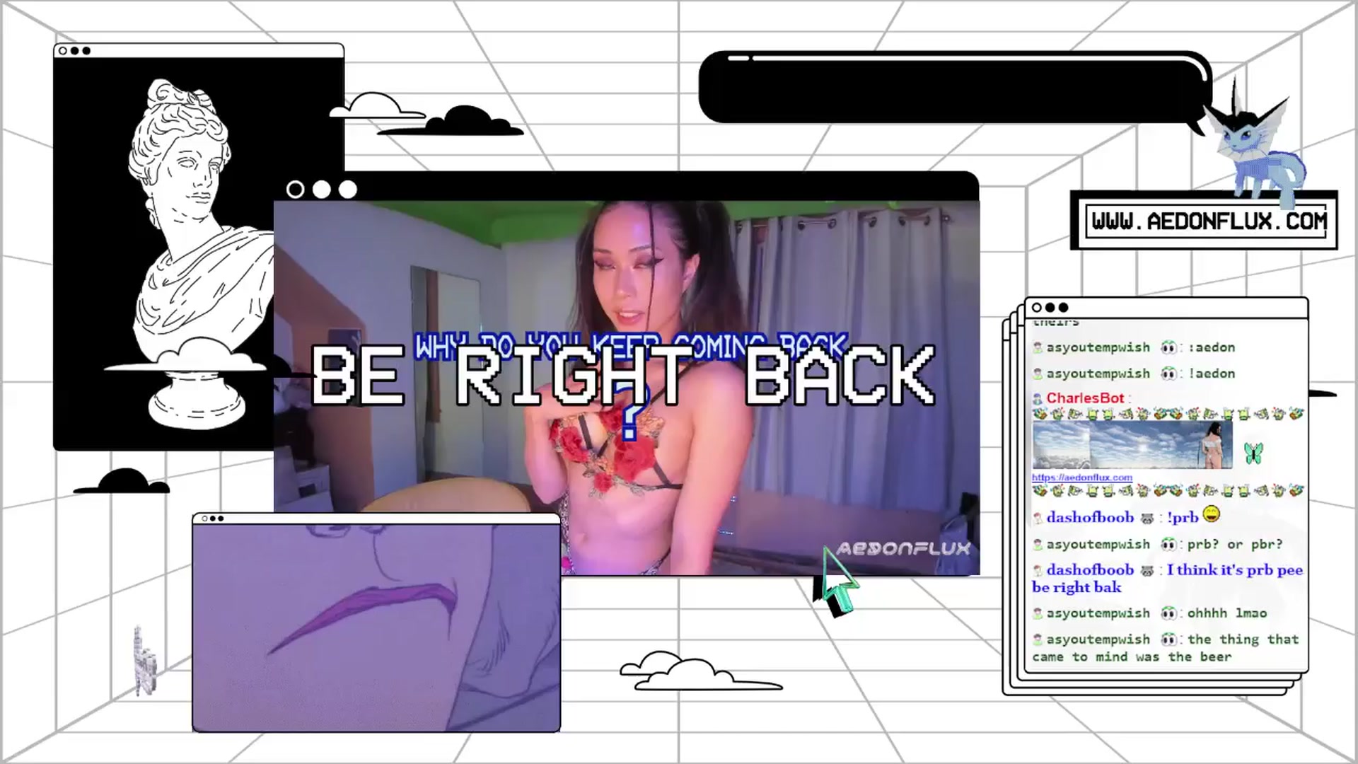 Gallery image thumbnail from AedonFlux's myfreecams stream on, 07/13/2024, 07:10 image 15 of 20