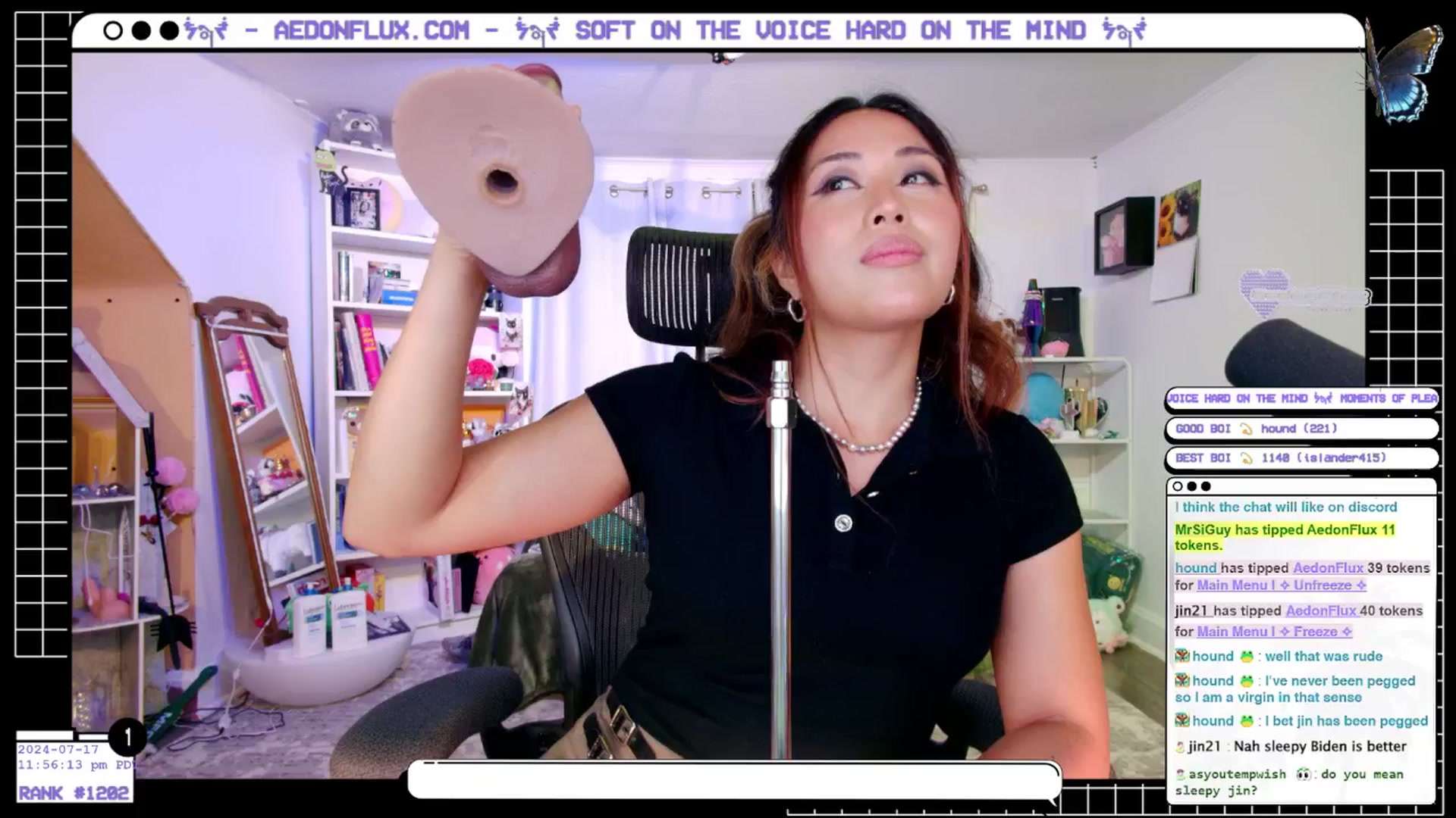 Gallery image thumbnail from AedonFlux's myfreecams stream on, 07/18/2024, 07:17 image 17 of 20