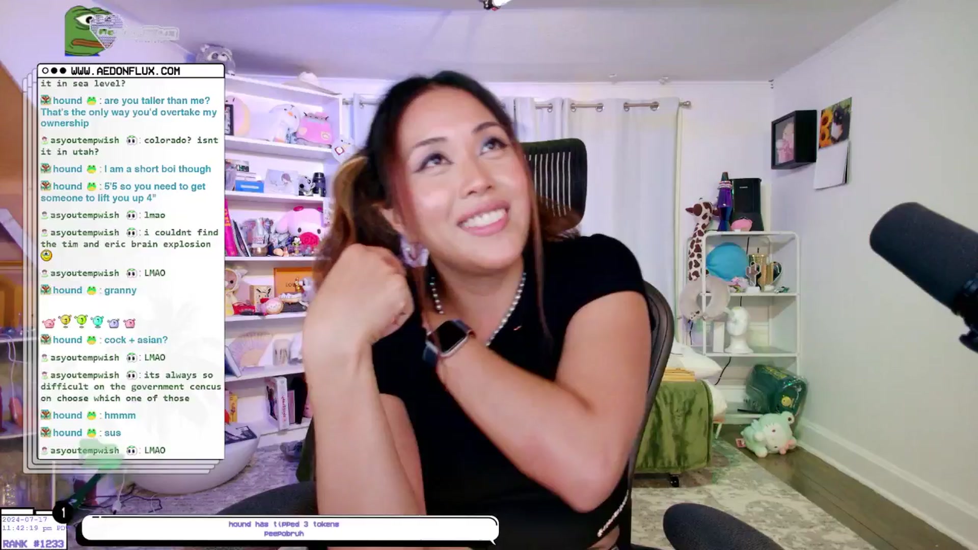Gallery image thumbnail from AedonFlux's myfreecams stream on, 07/18/2024, 07:17 image 14 of 20