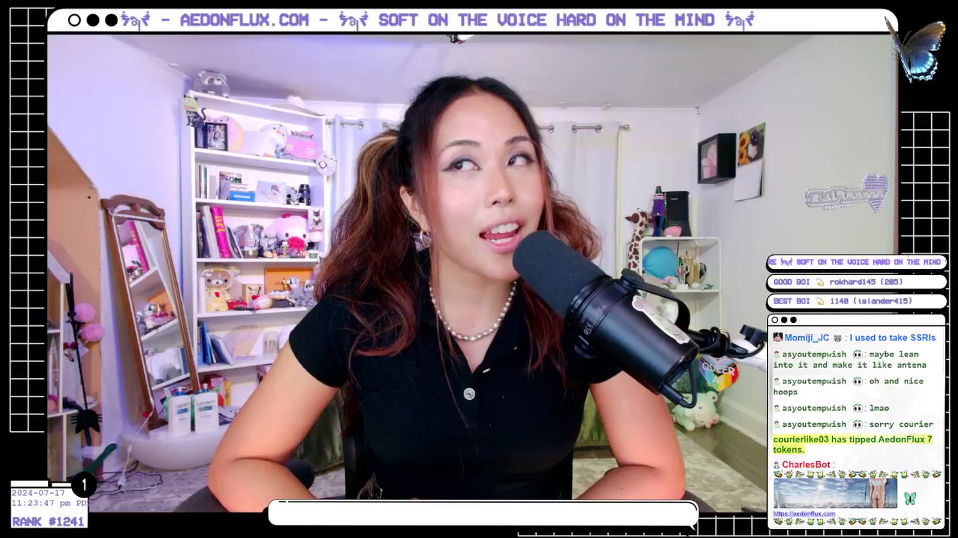 Gallery image thumbnail from AedonFlux's myfreecams stream on, 07/18/2024, 07:17 image 10 of 20