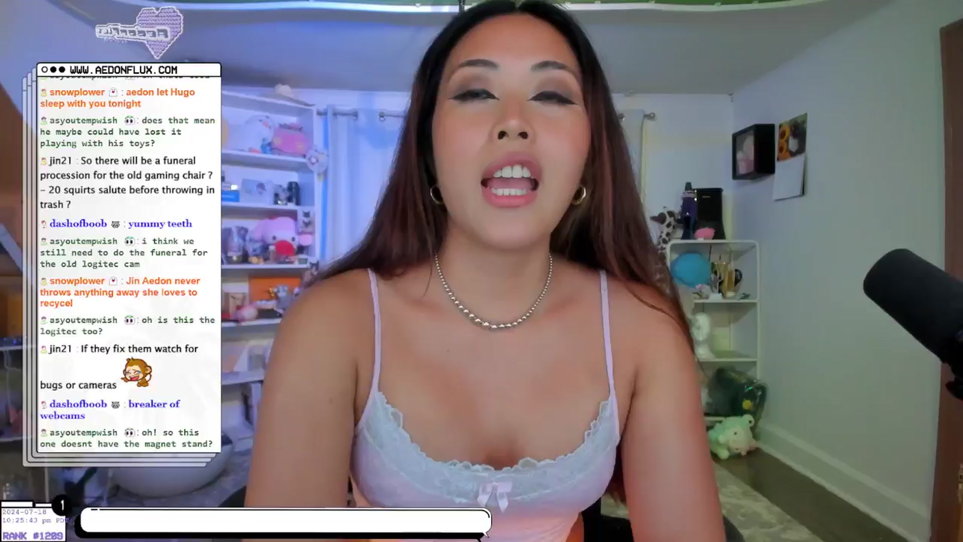 Gallery image thumbnail from AedonFlux's myfreecams stream on, 07/19/2024, 07:17 image 5 of 20