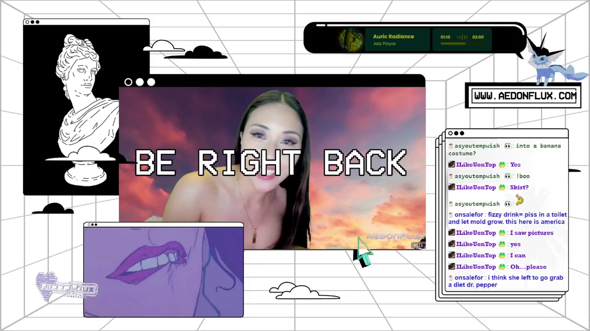 Gallery image thumbnail from AedonFlux's myfreecams stream on, 07/19/2024, 07:17 image 8 of 20