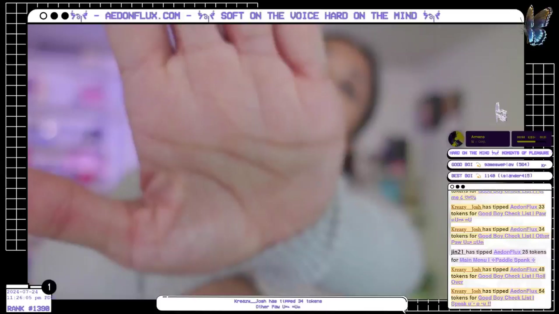 Gallery image thumbnail from AedonFlux's myfreecams stream on, 07/25/2024, 07:26 image 9 of 20