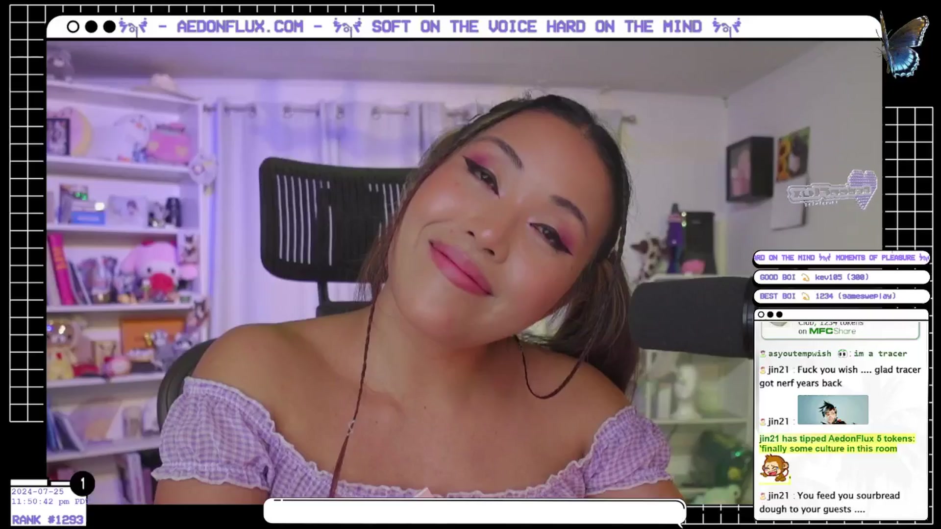 Gallery image thumbnail from AedonFlux's myfreecams stream on, 07/26/2024, 07:12 image 17 of 20