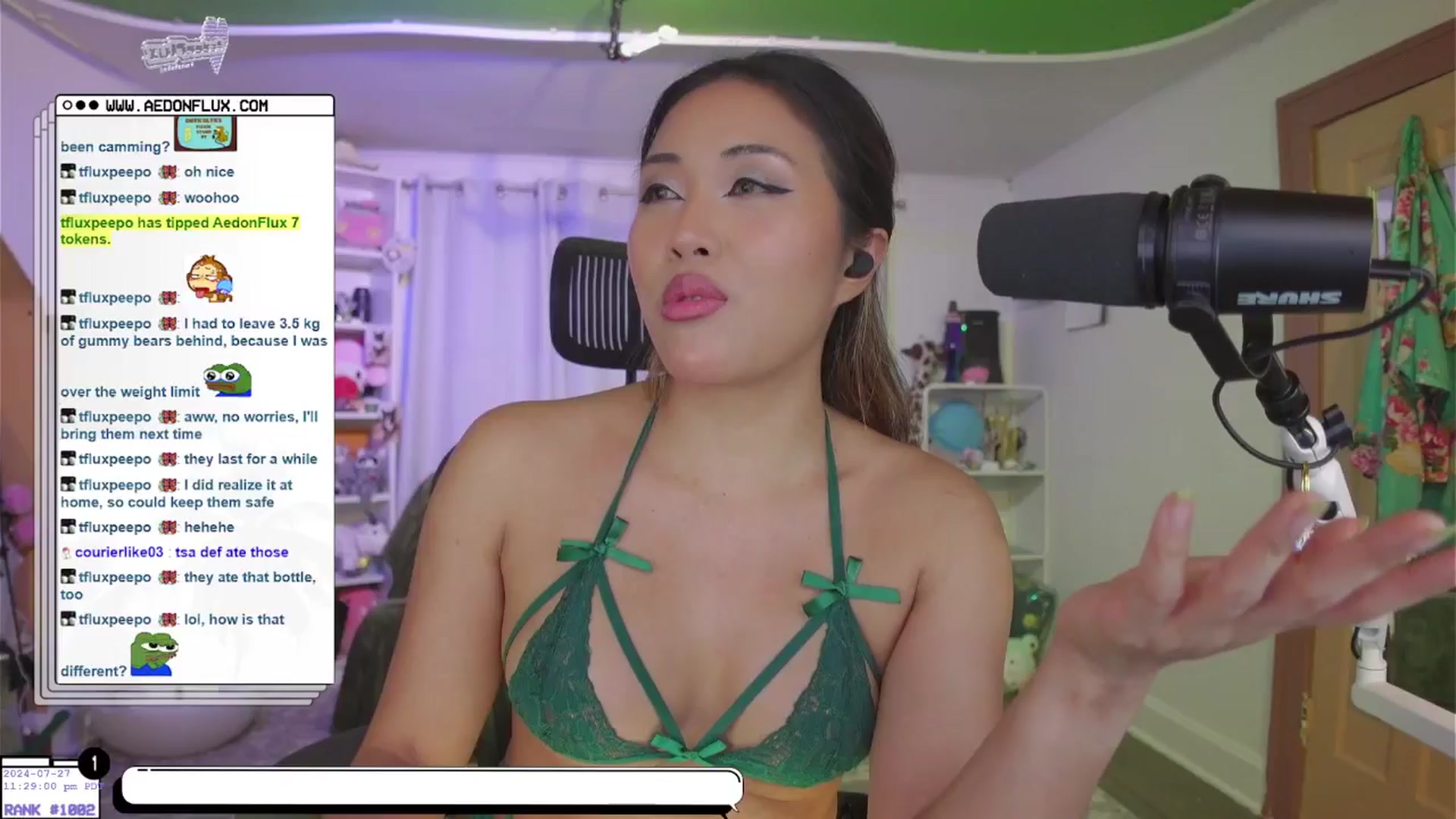 Gallery image thumbnail from AedonFlux's myfreecams stream on, 07/28/2024, 07:02 image 10 of 20