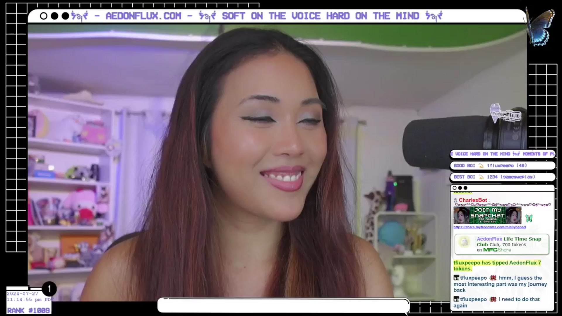 Gallery image thumbnail from AedonFlux's myfreecams stream on, 07/28/2024, 07:02 image 5 of 20